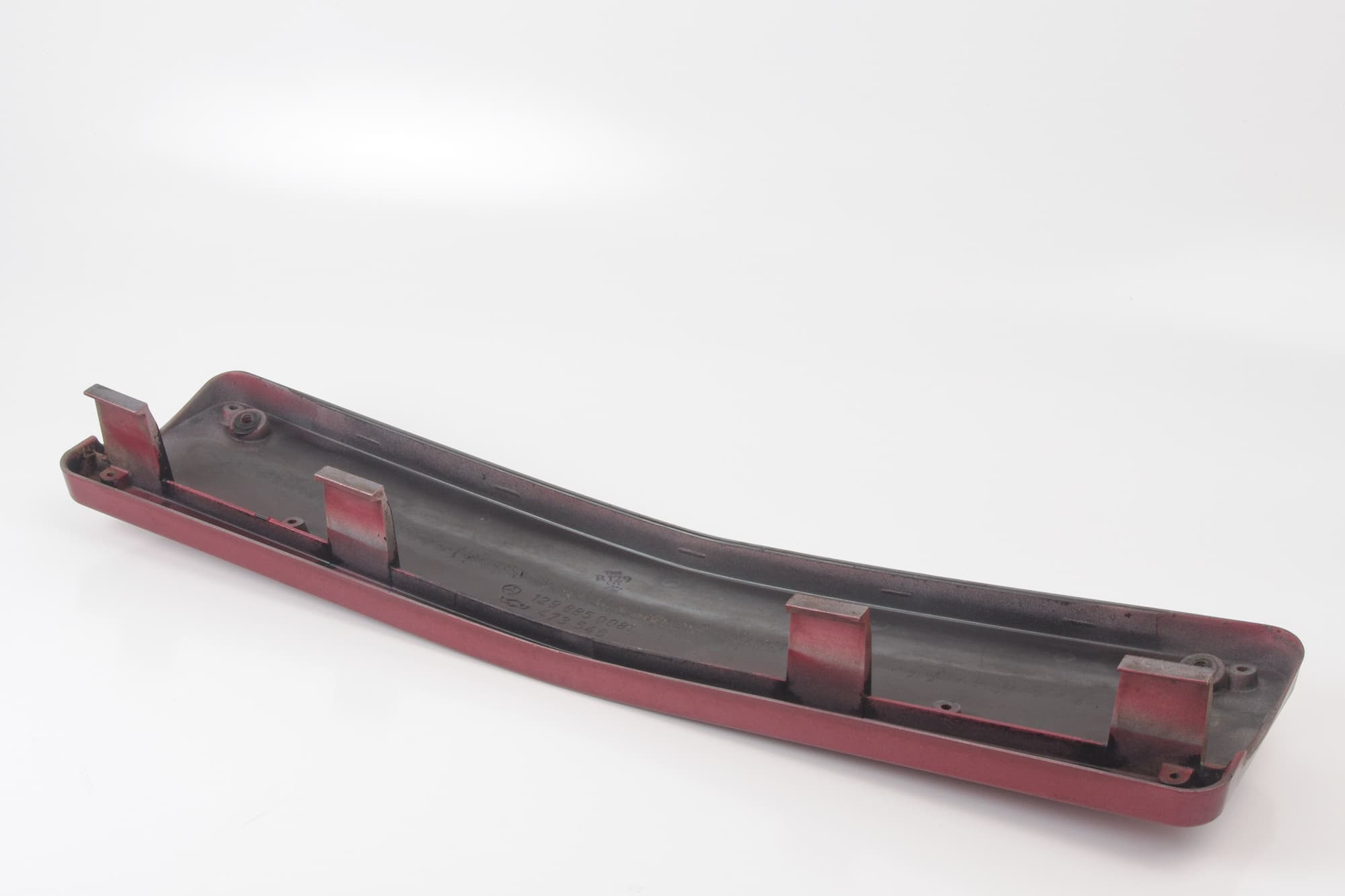 Mercedes 1298850081 Number Plate Holder - Red | R129 SL