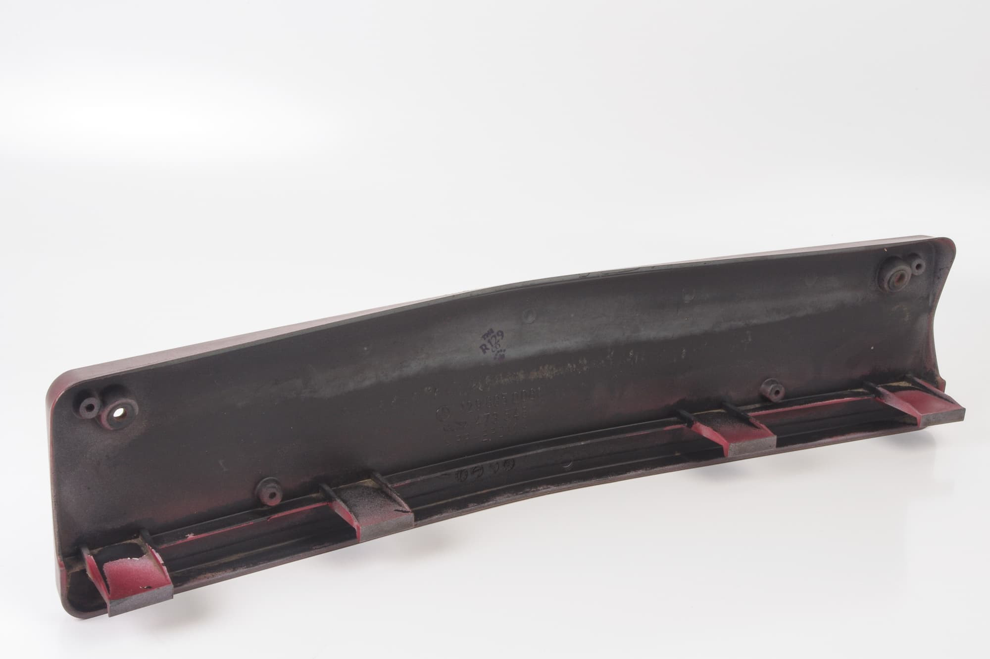 Mercedes 1298850081 Number Plate Holder - Red | R129 SL