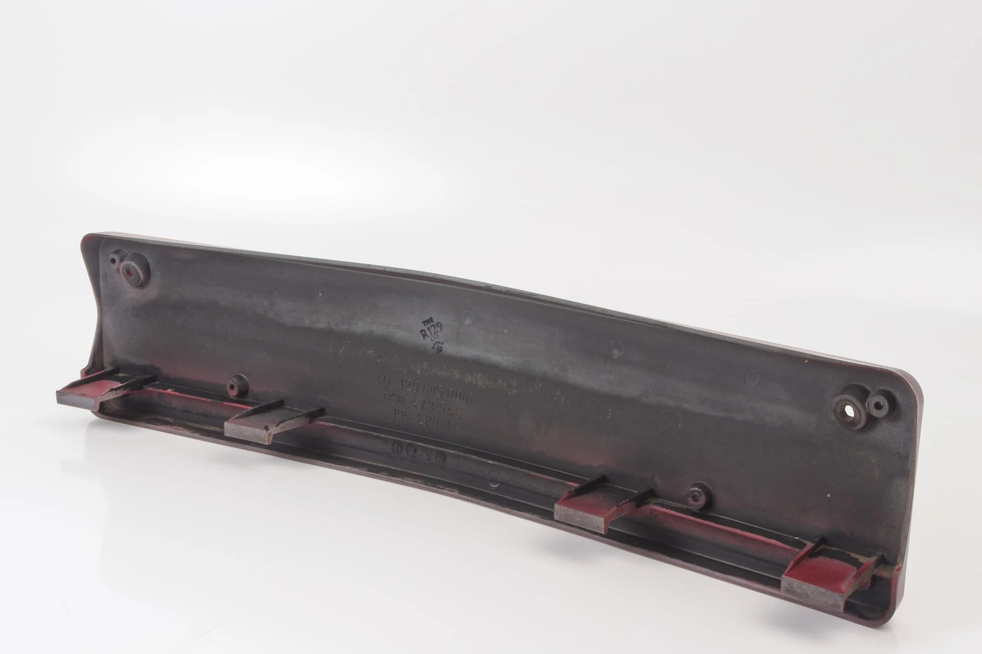 Mercedes 1298850081 Number Plate Holder - Red | R129 SL