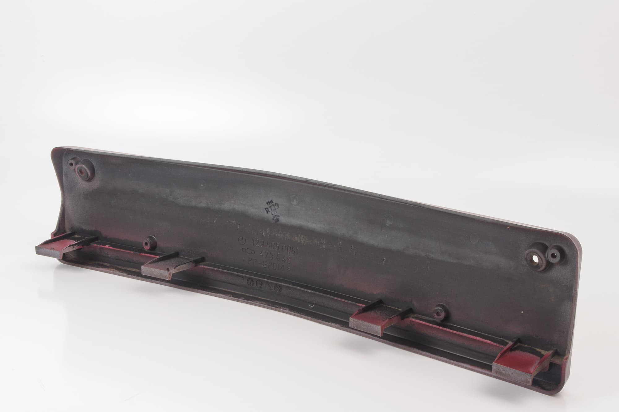 Mercedes 1298850081 Number Plate Holder - Red | R129 SL