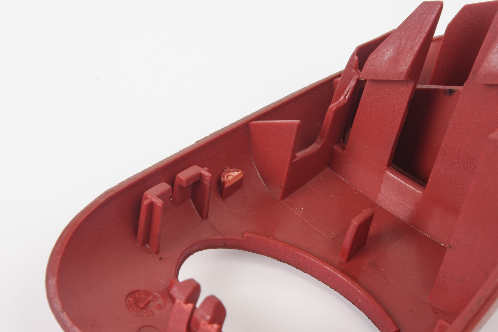 Mercedes 2309182130 Backrest Release Trim - Left Red | R230 SL