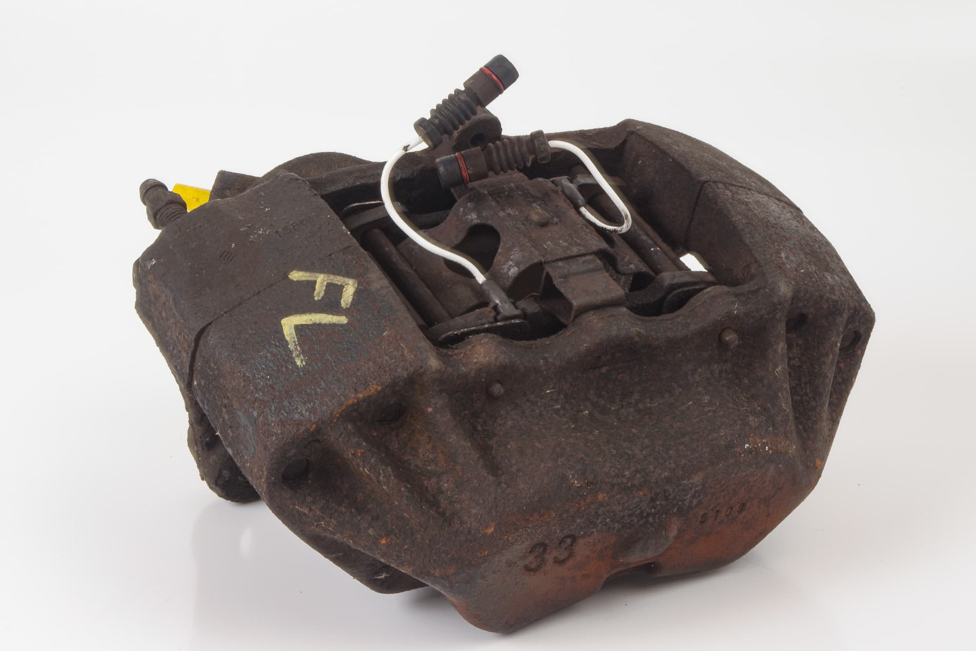 Mercedes 1294200083 Brake Caliper - Front Left (a) | R129 SL W201 C