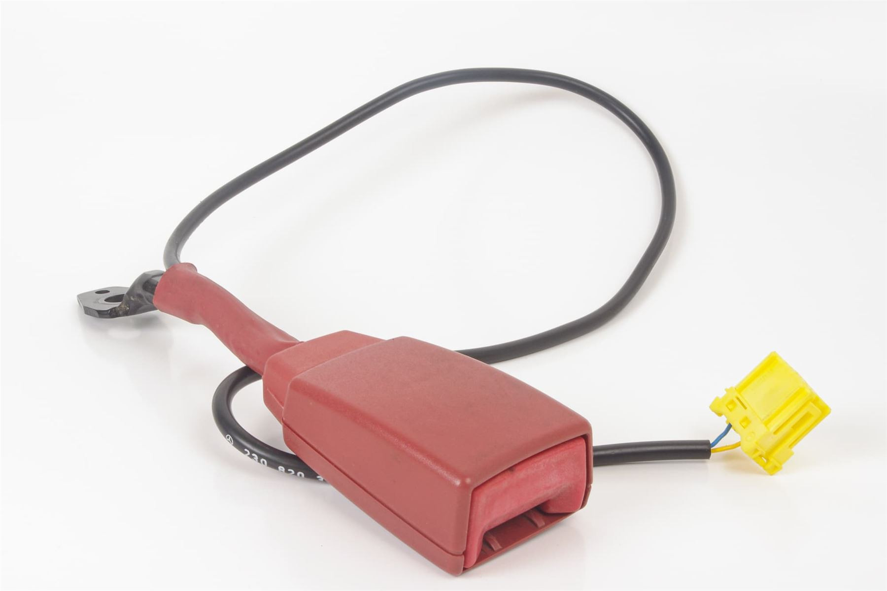 Mercedes 2308600069 Seat Belt Buckle - Front Red | R230 SL