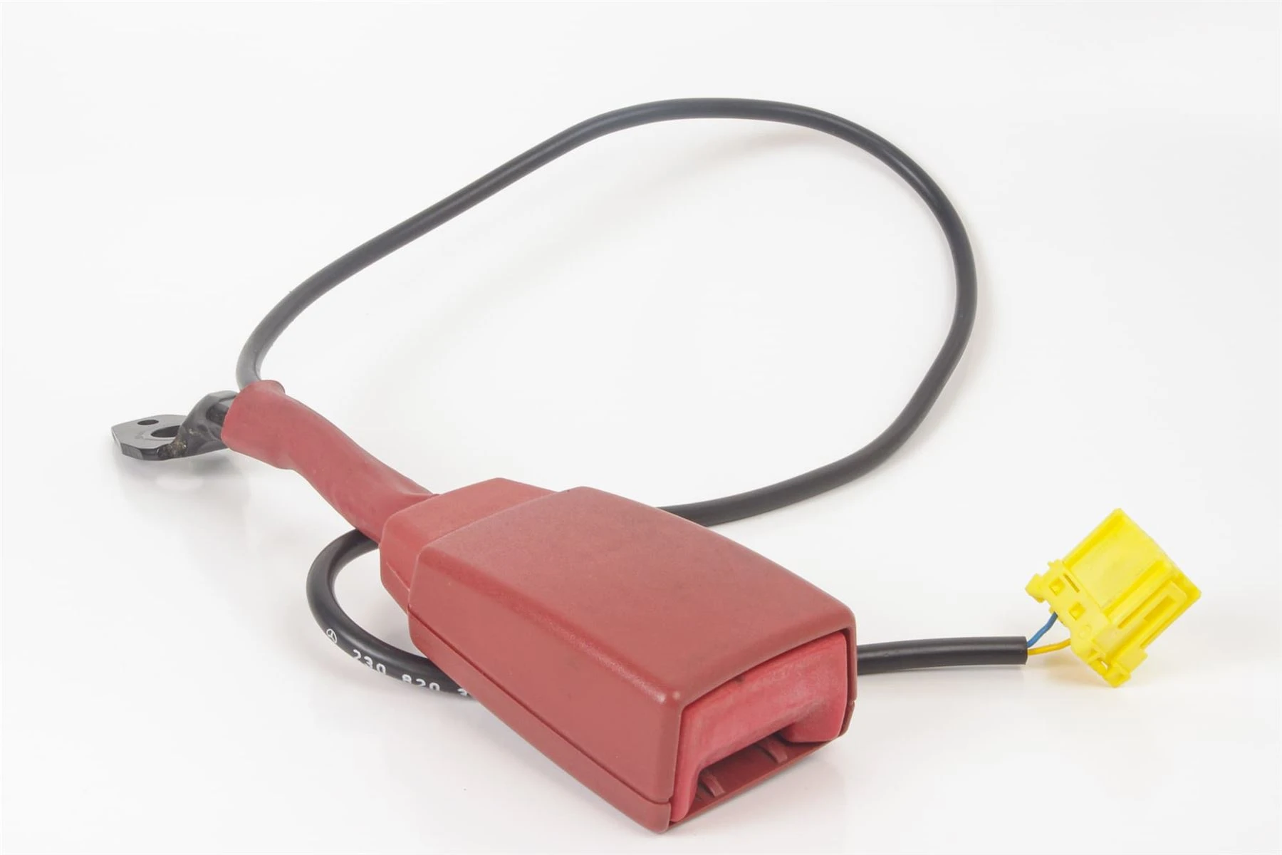 Mercedes 2308600069 Seat Belt Buckle - Front Red | R230 SL
