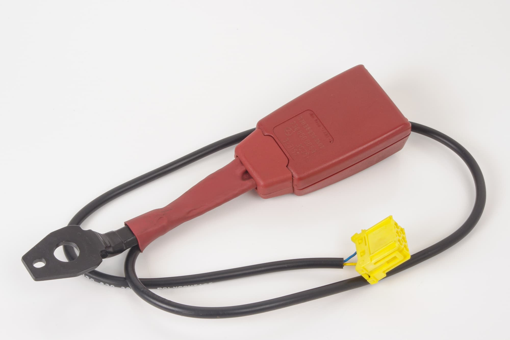 Mercedes 2308600069 Seat Belt Buckle - Front Red | R230 SL