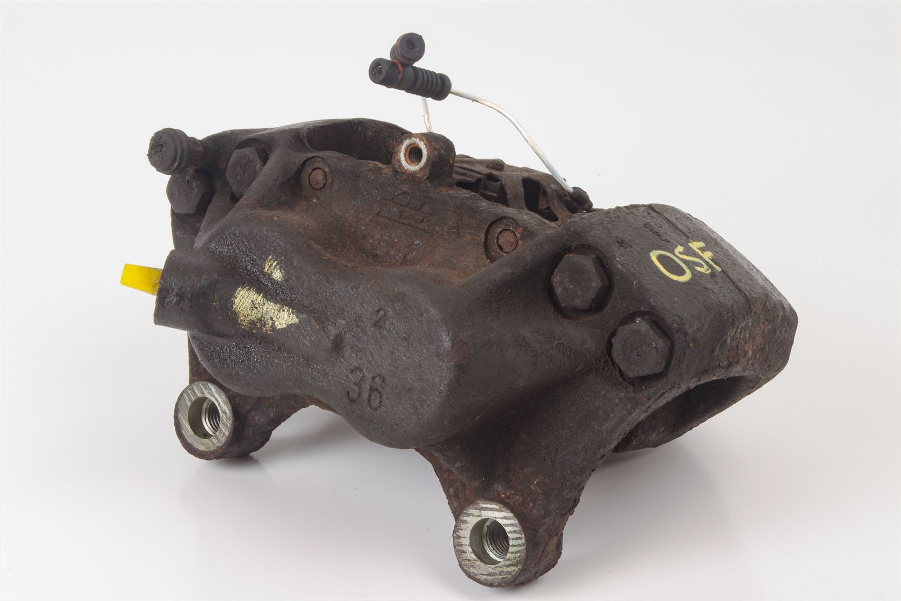Mercedes 1294200183 Brake Caliper - Front Right (c) | R129 SL W201 C