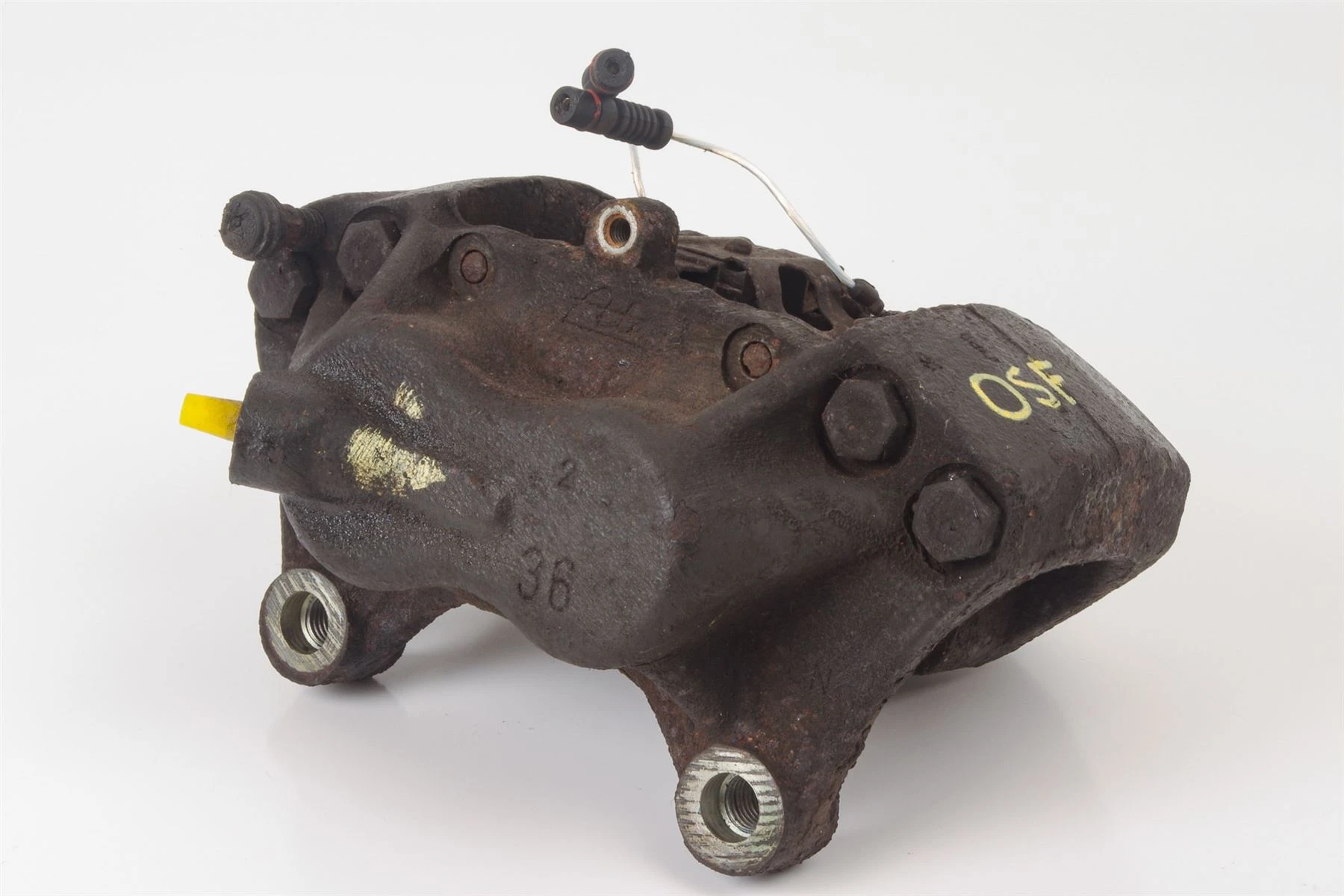Mercedes 1294200183 Brake Caliper - Front Right (c) | R129 SL W201 C