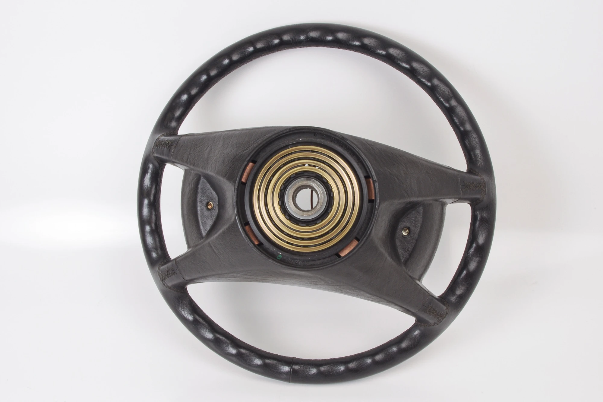 Mercedes 1294600303 Steering Wheel - Black | C107 R107 R129 SL W123 W124 E...