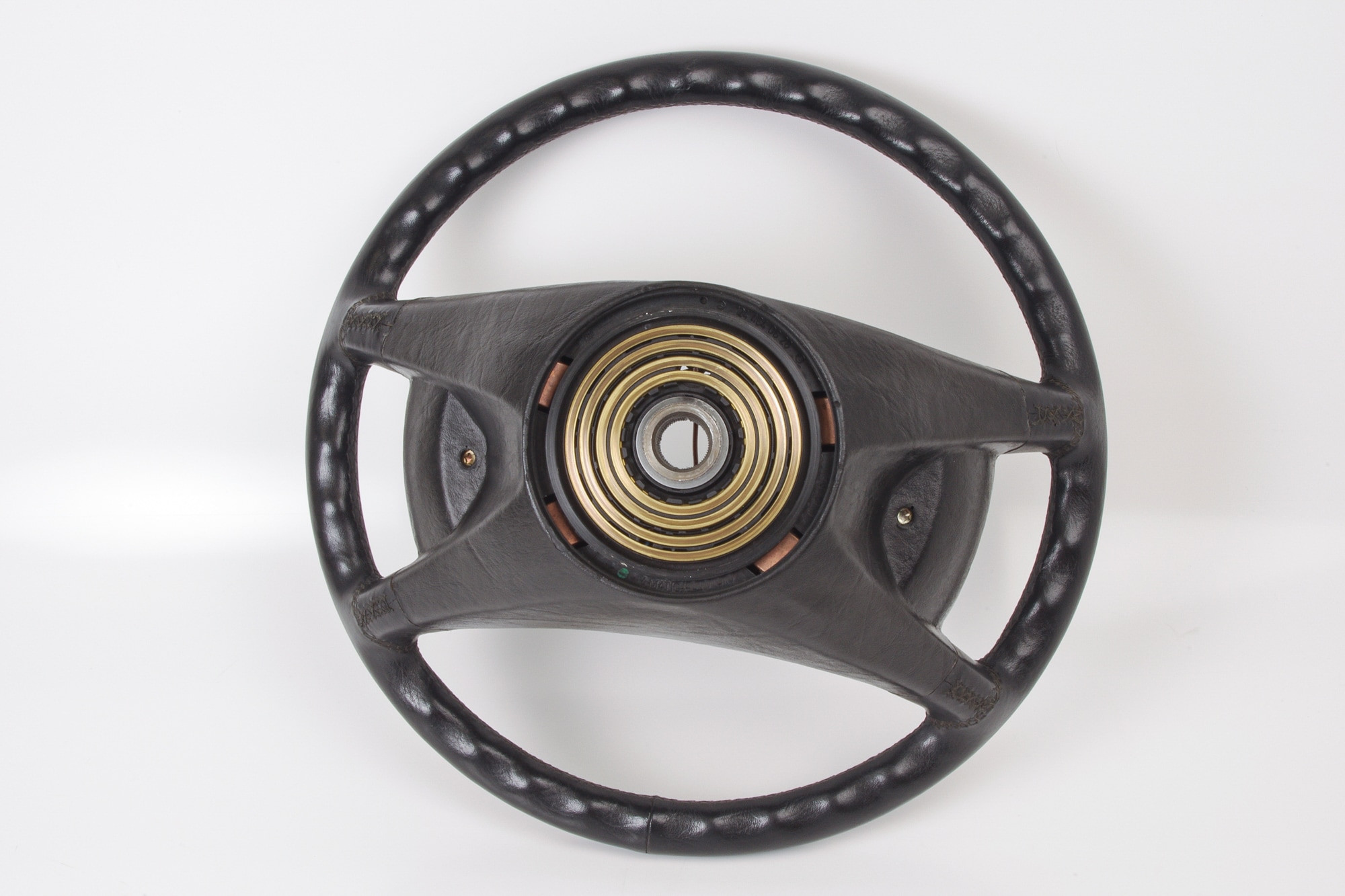 Mercedes 1294600303 Steering Wheel - Black | C107 R107 R129 SL W123 W124 E...