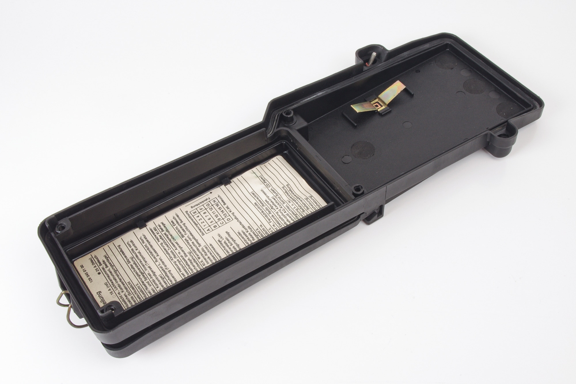 Mercedes 1245400282 Fuse Box Cover | S124 W124 V124 C124 A124 E R129 SL