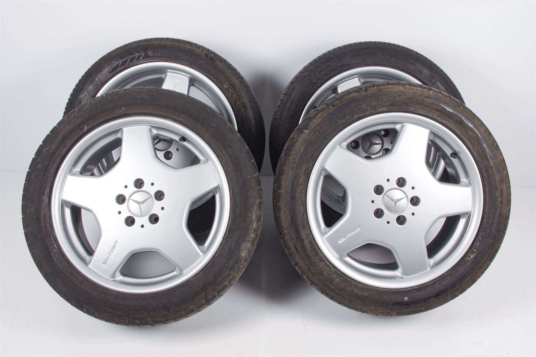 Mercedes 2204010802 AMG Alloy Wheel x4 - Silver (Refurb.) | C215 CL W220 S