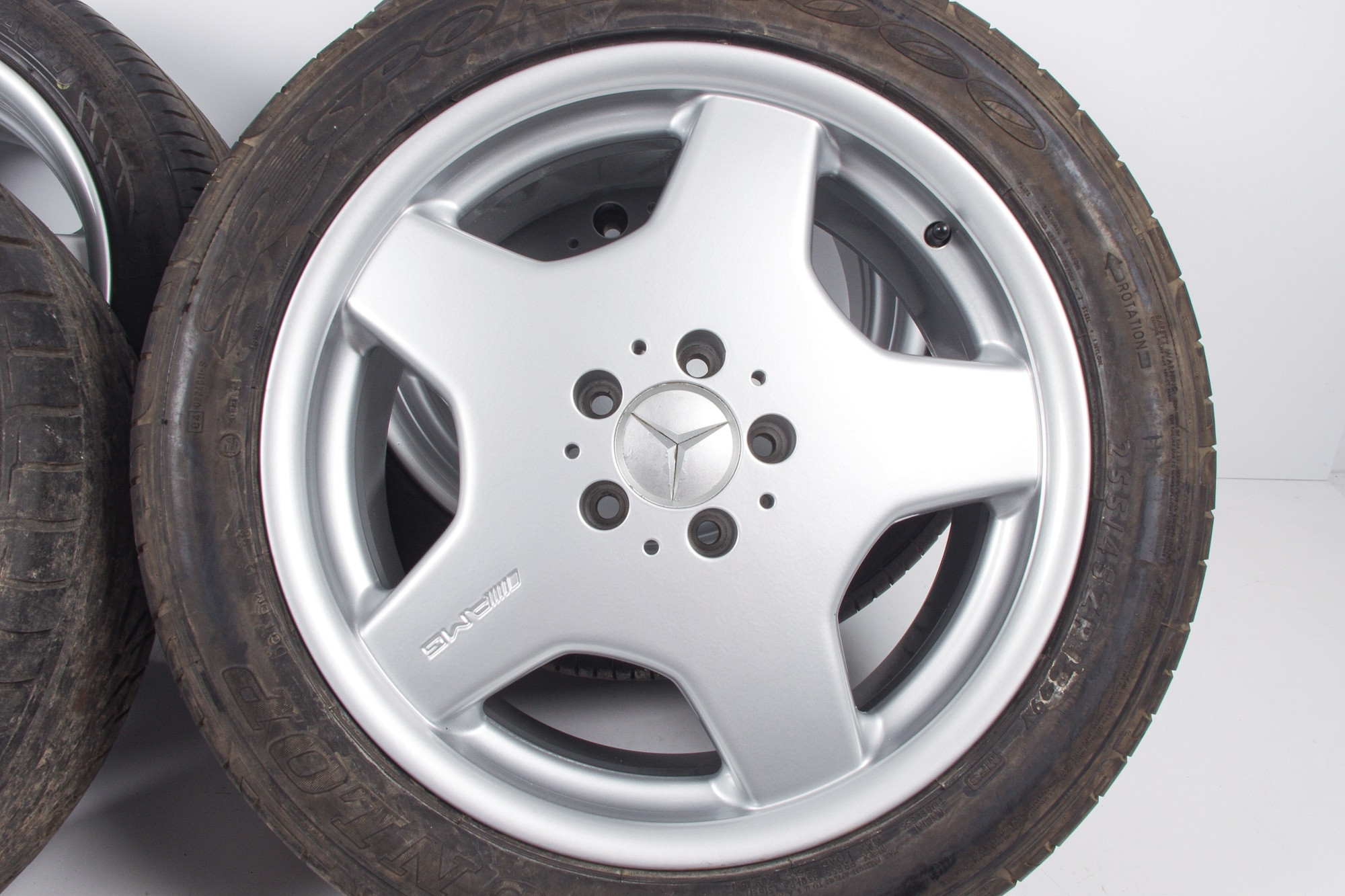 Mercedes 2204010802 AMG Alloy Wheel x4 - Silver (Refurb.) | C215 CL W220 S