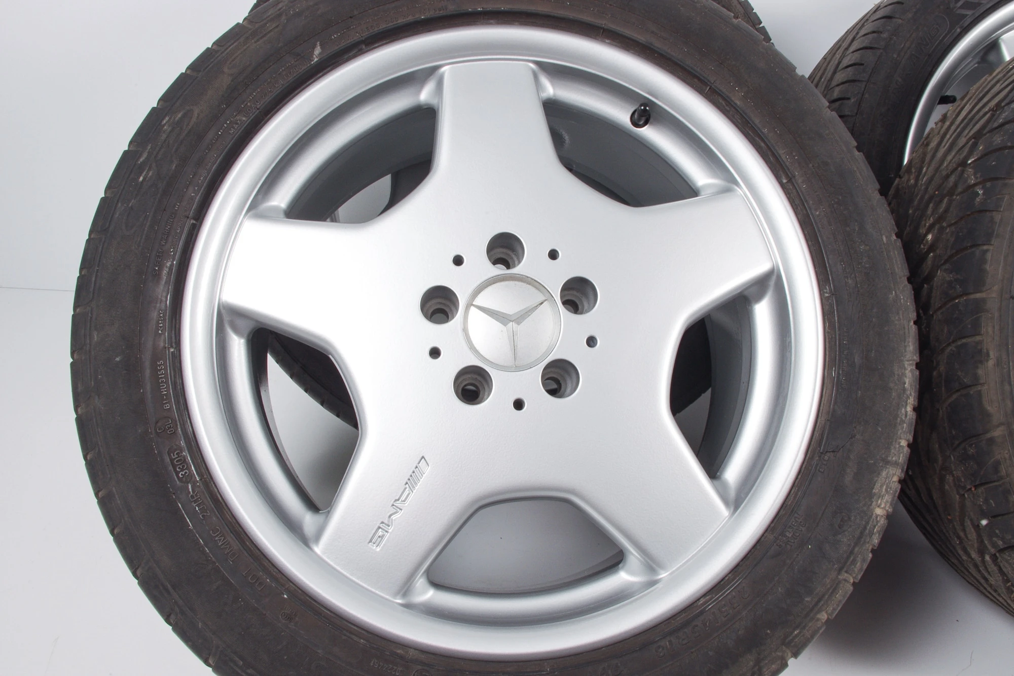 Mercedes 2204010802 AMG Alloy Wheel x4 - Silver (Refurb.) | C215 CL W220 S