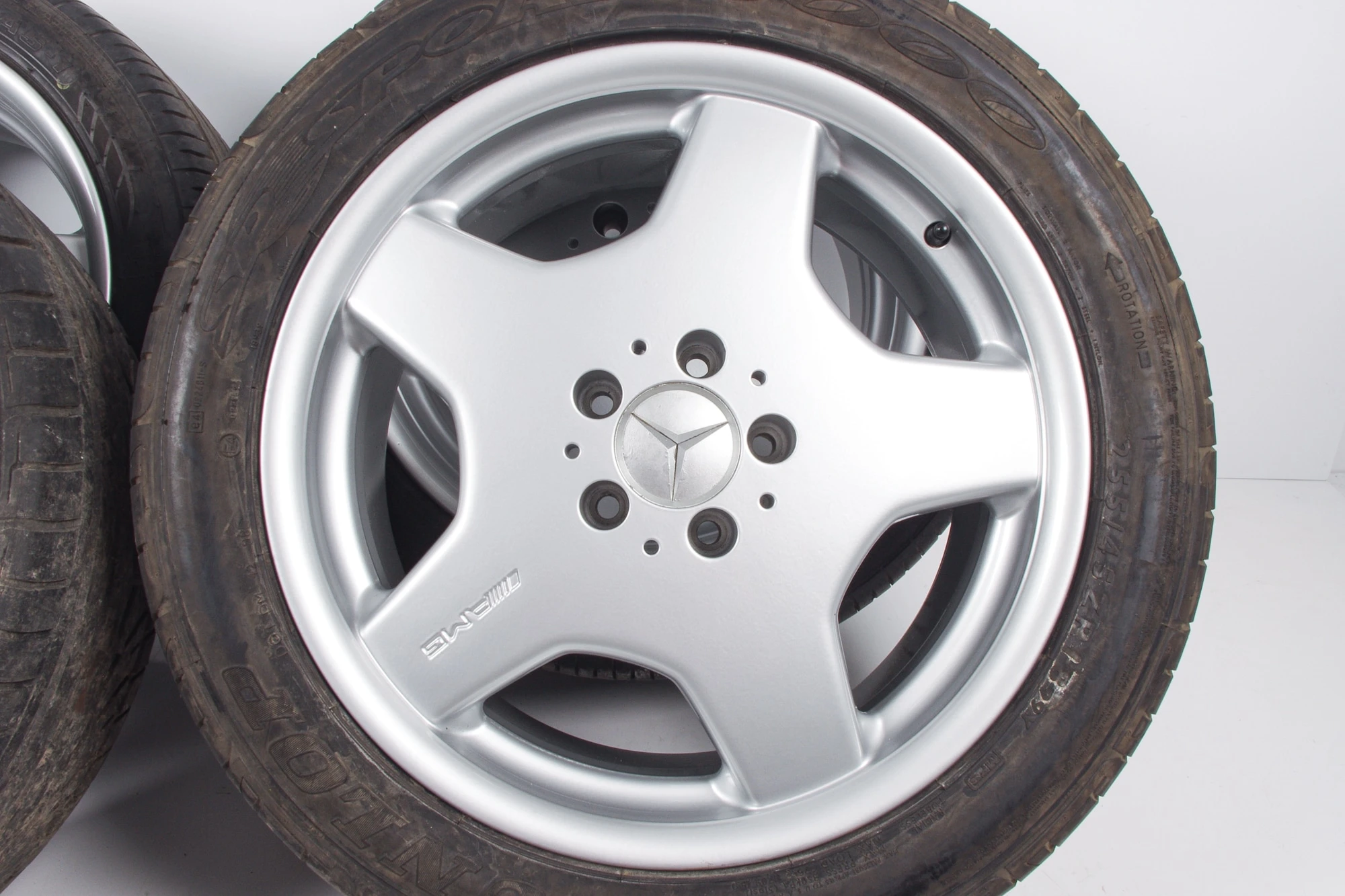 Mercedes 2204010802 AMG Alloy Wheel x4 - Silver (Refurb.) | C215 CL W220 S