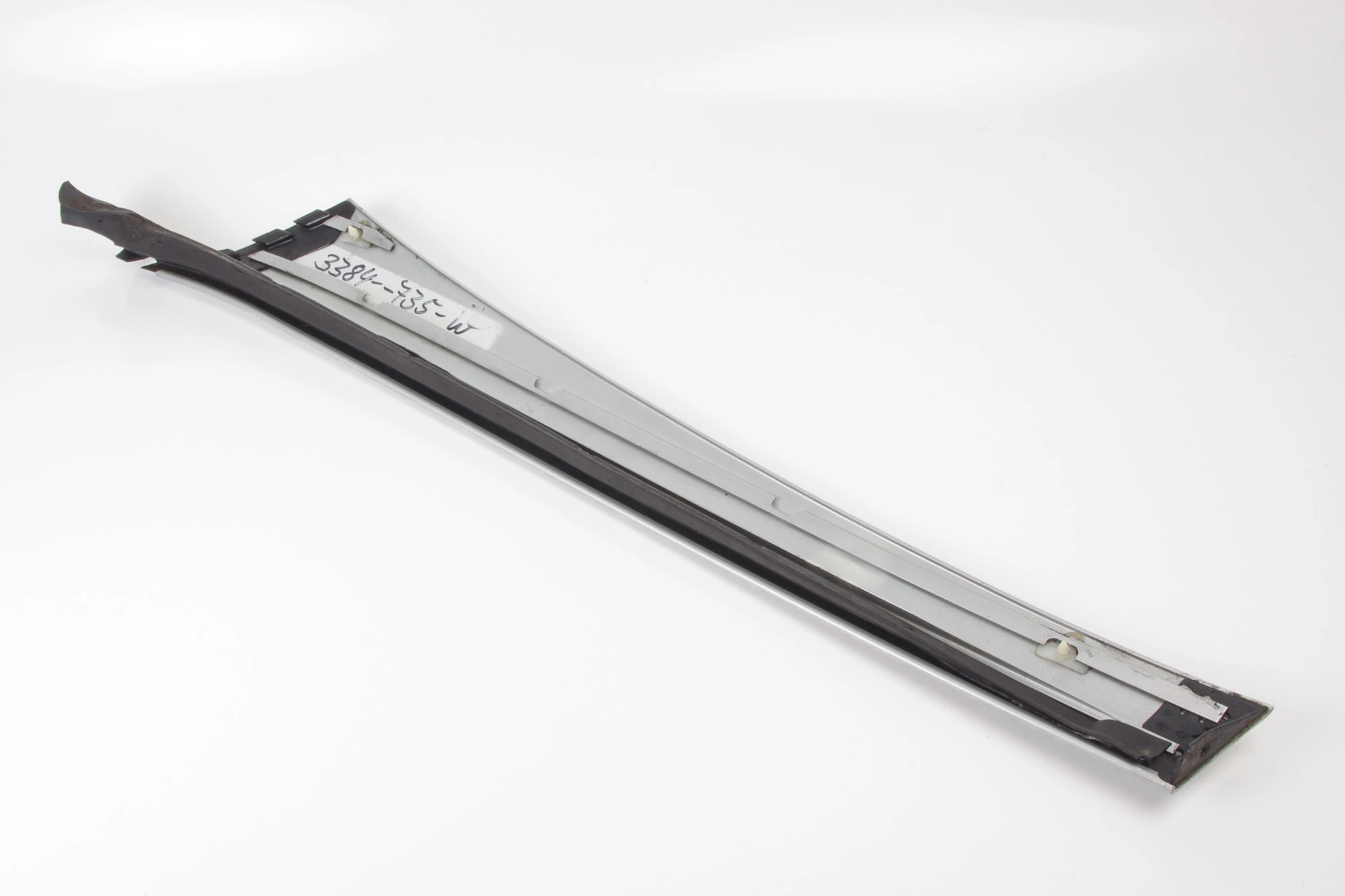 Mercedes 1296980589 A Pillar Cover - Left Silver (a) | R129 SL