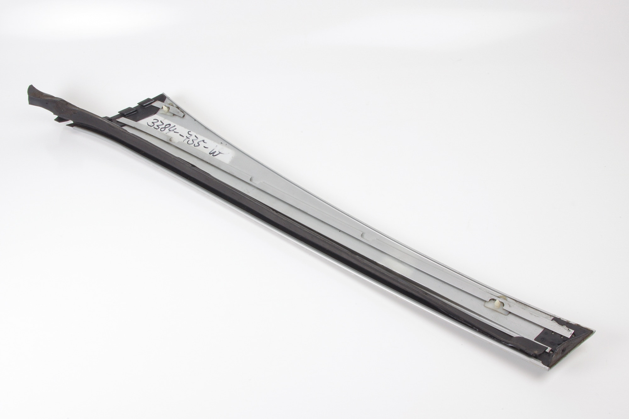 Mercedes 1296980589 A Pillar Cover - Left Silver (a) | R129 SL