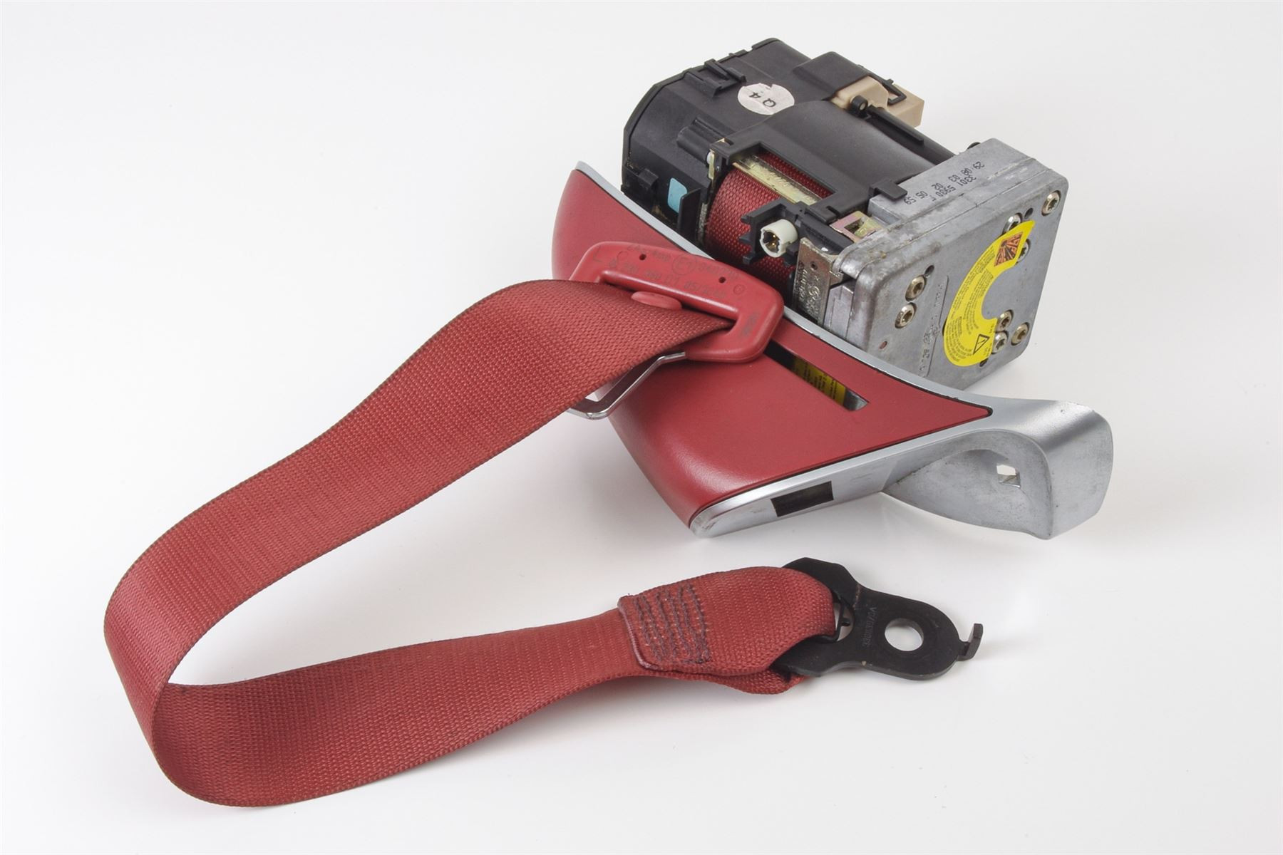 Mercedes 2308600185 Seat Belt - Left Red | R230 SL