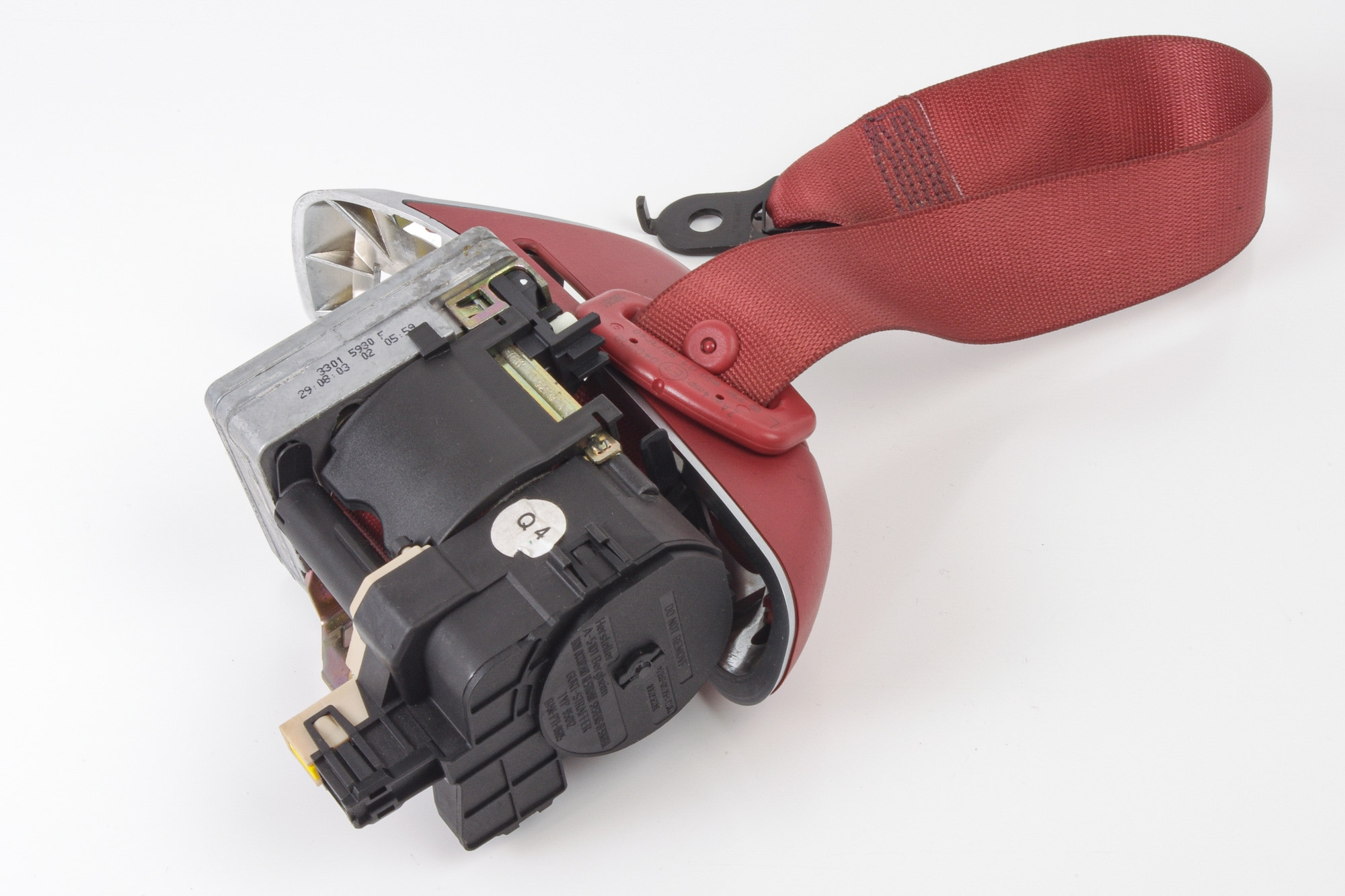 Mercedes 2308600185 Seat Belt - Left Red | R230 SL