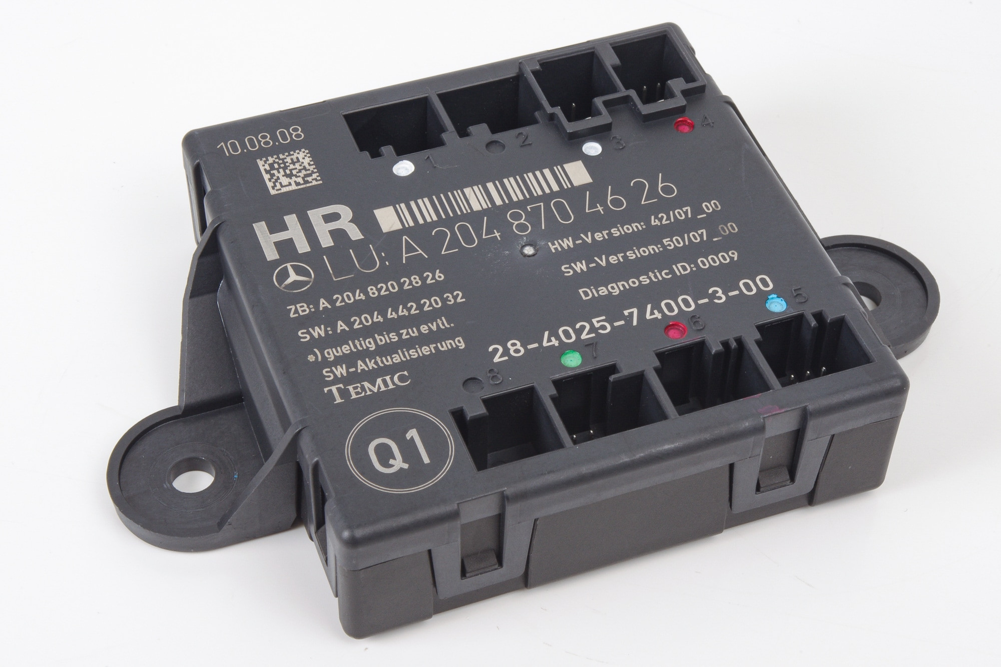 Mercedes 2048704626 Door Control Unit - Rear Right | W204 C