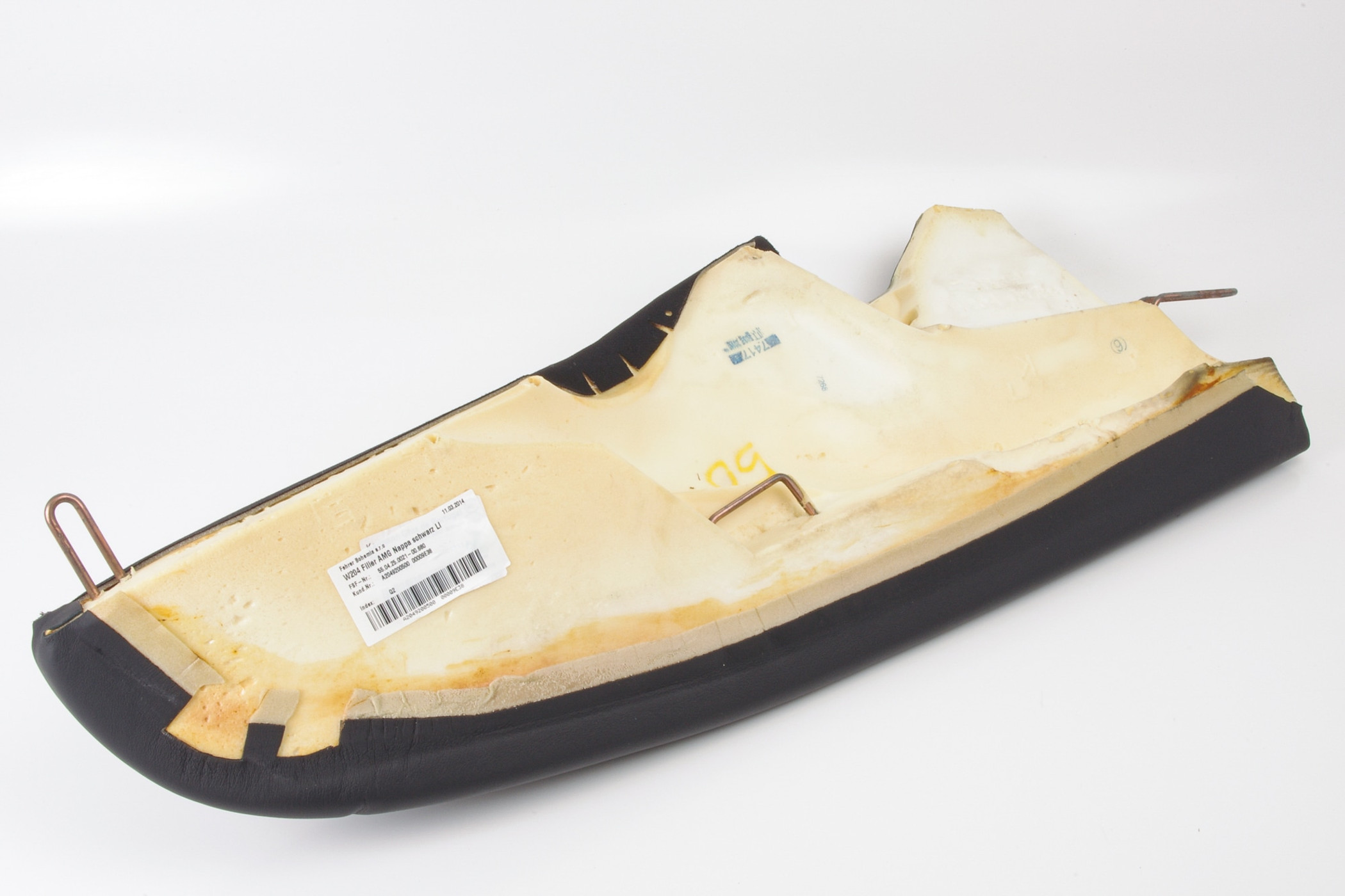 Mercedes 2049200500 AMG Seat Backrest - Rear Left Black | W204 C