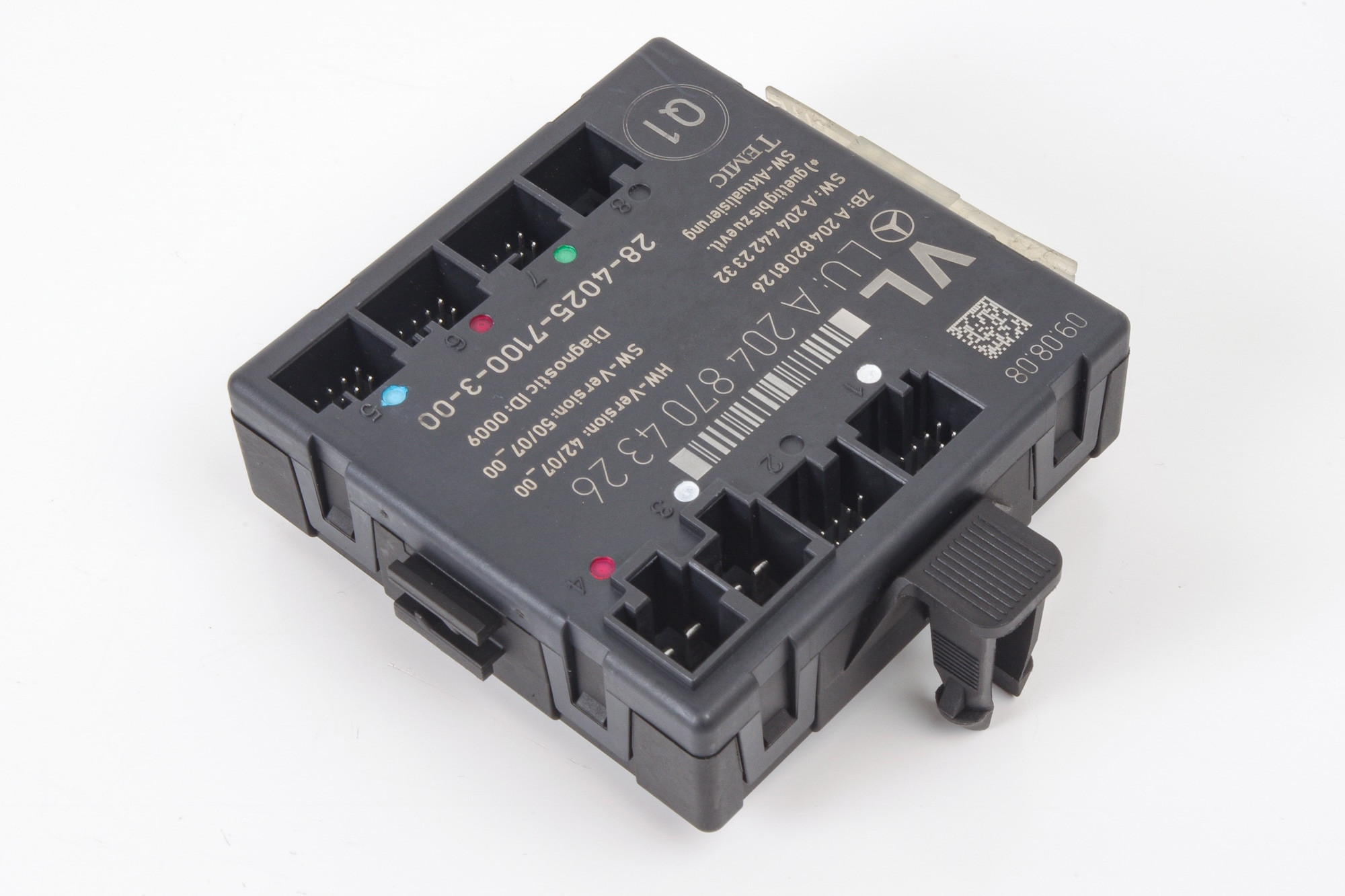 Mercedes 2048704326 Door Control Unit - Front Left | W204 C