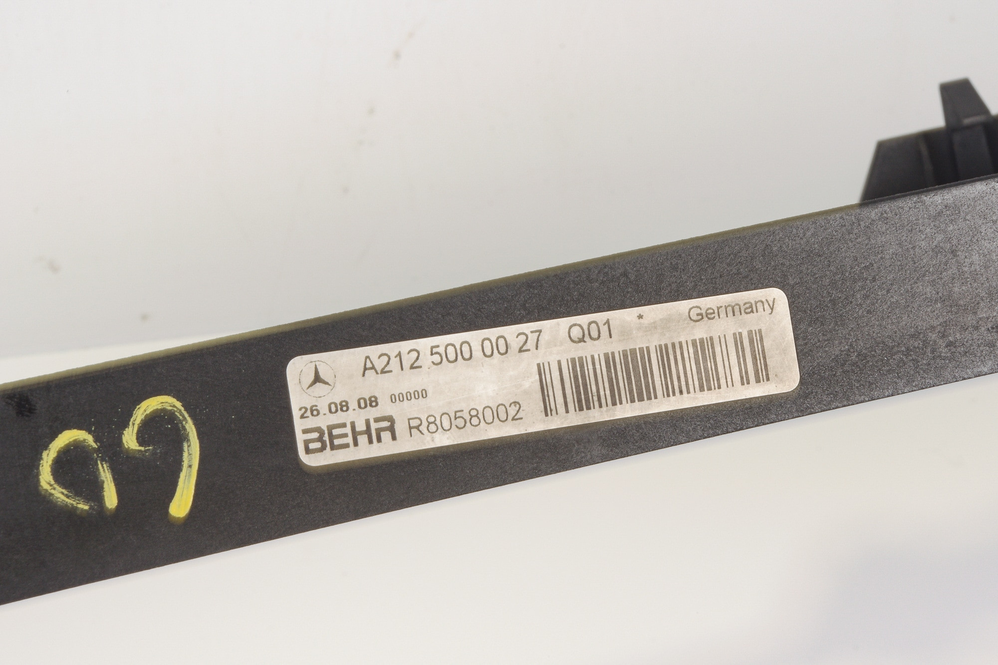 Mercedes 2125040018 AMG Radiator Support | W204 C