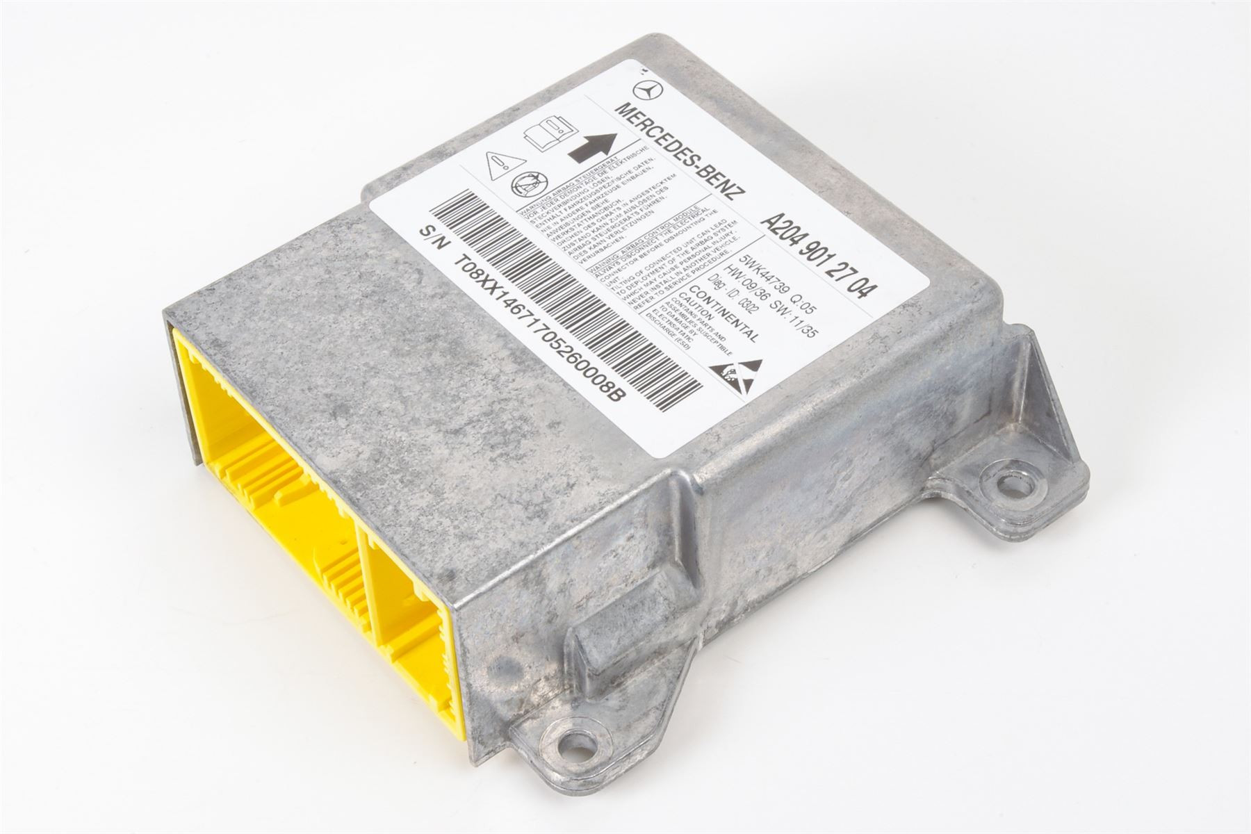 Mercedes 2049012704 SRS Control Unit | W204 C X204 GLK