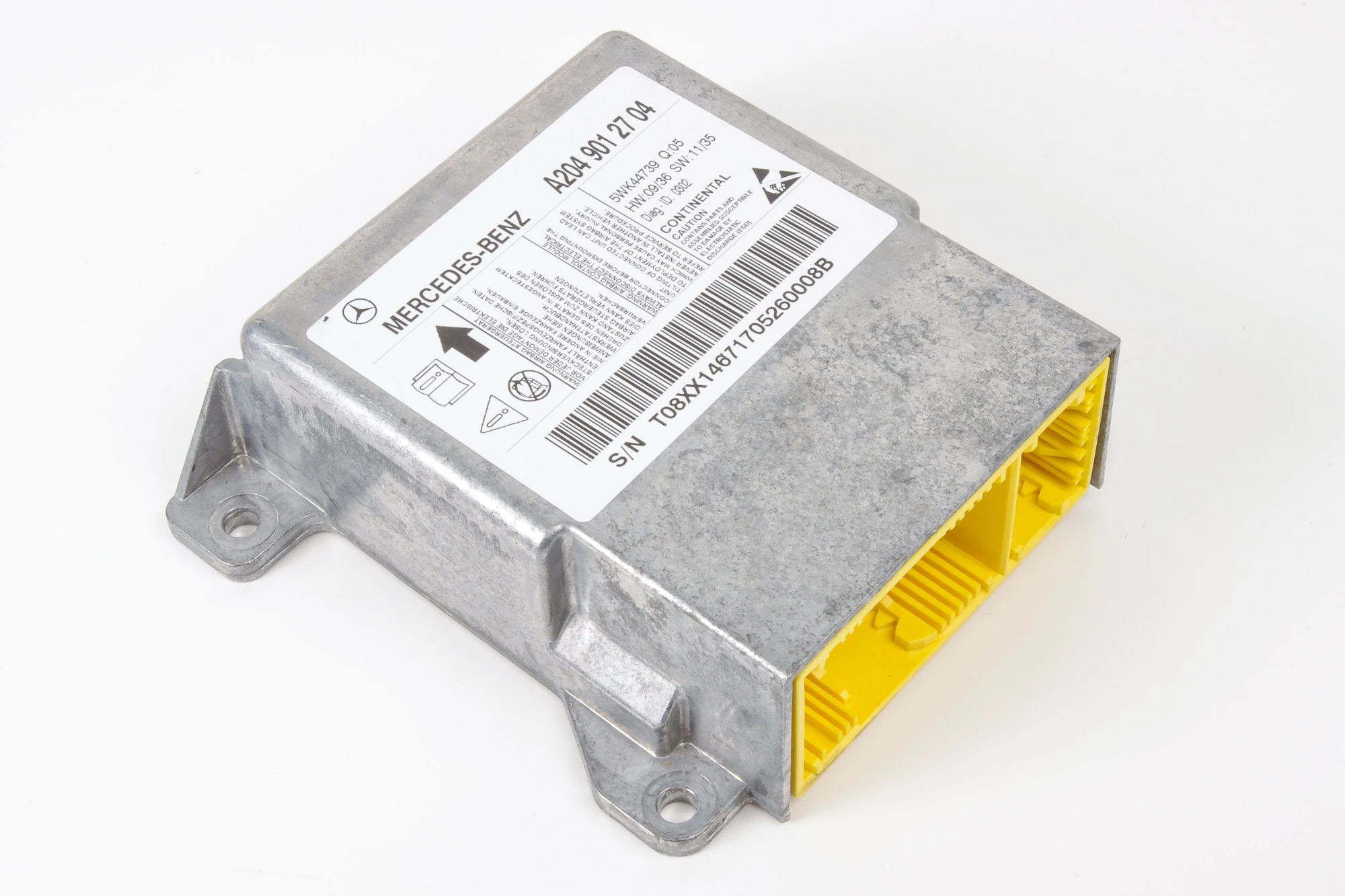 Mercedes 2049012704 SRS Control Unit | W204 C X204 GLK
