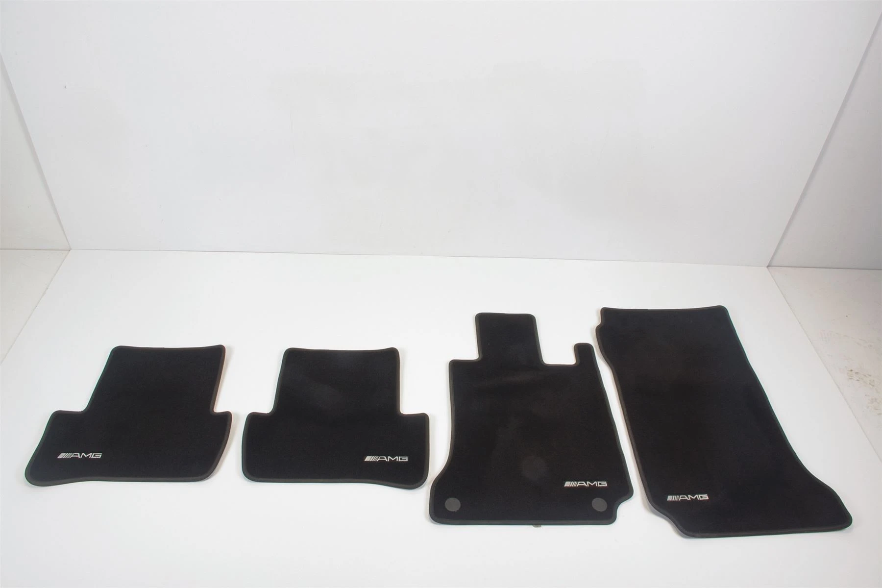 Mercedes 2046800448 AMG Floor Mat Set x4 - Black | W204 C
