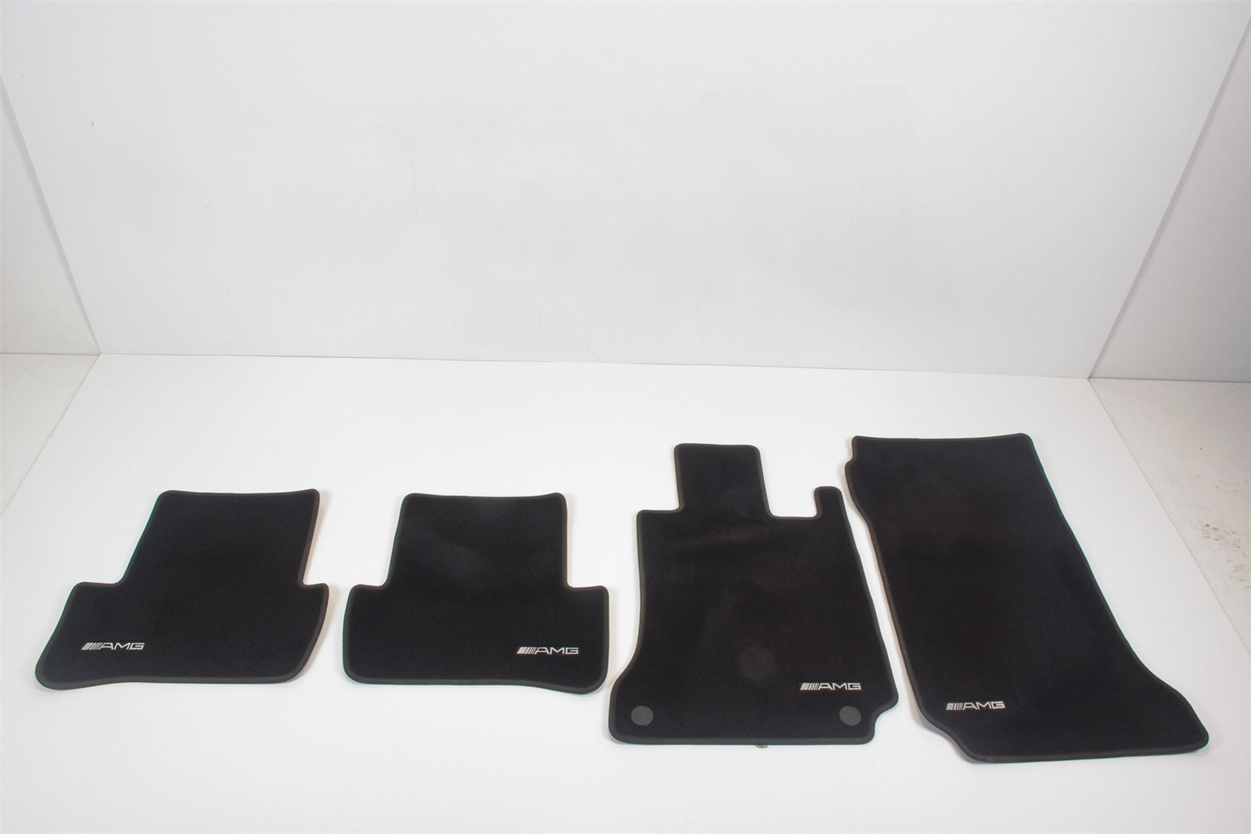 Mercedes 2046800448 AMG Floor Mat Set x4 - Black | W204 C