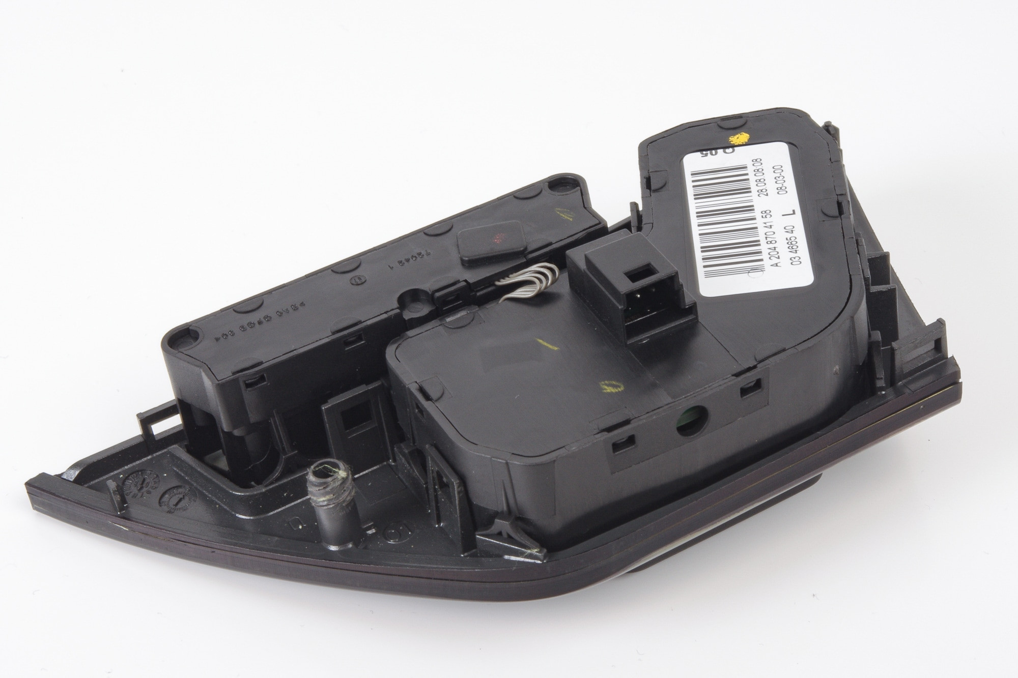 Mercedes 2048704158 Seat Switch & Panel - Front Left Black | W204 C