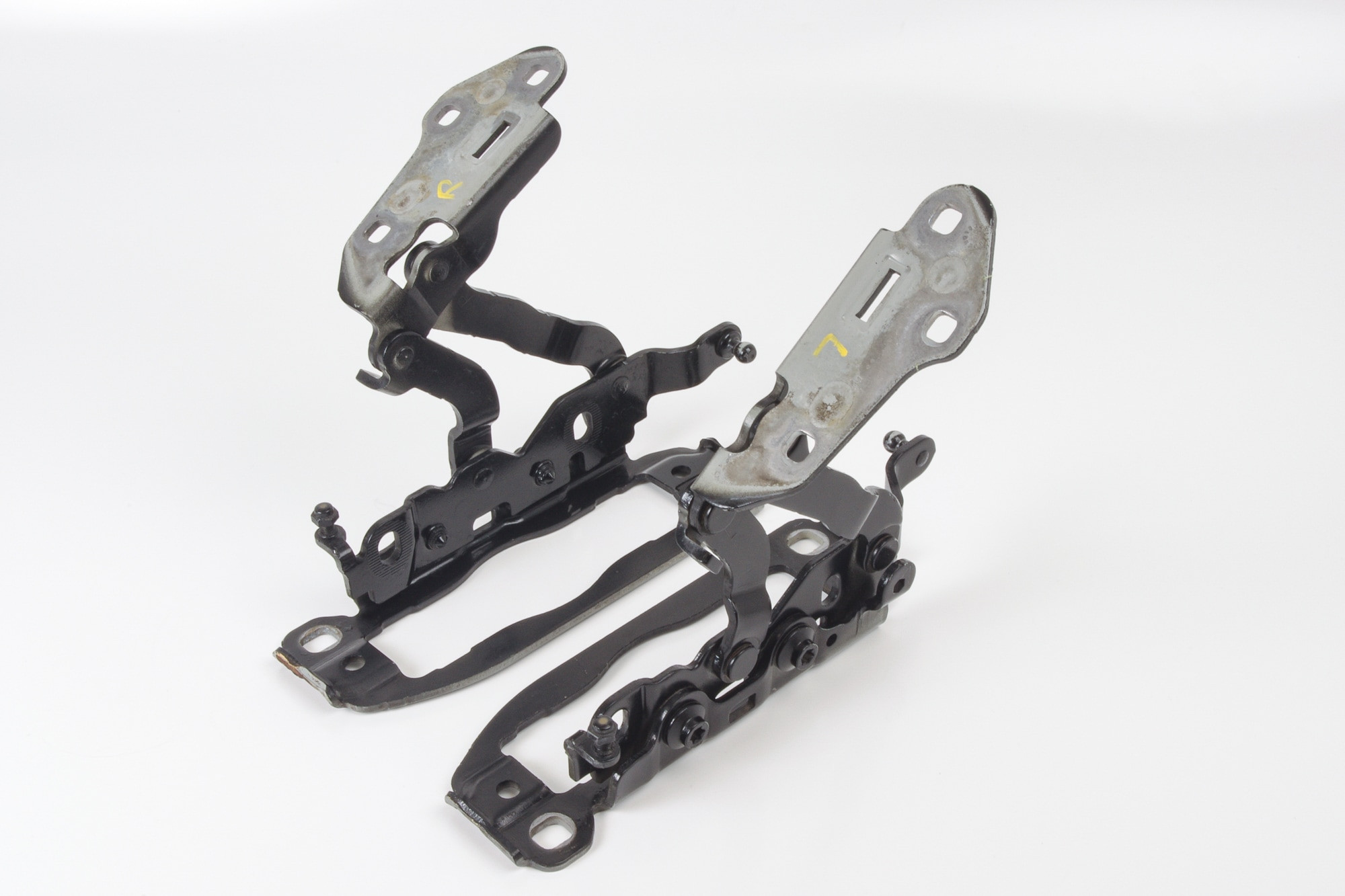 Mercedes 2048800728 Bonnet Hinge x2 - Black | W204 C W212 E C218 X218 CLS