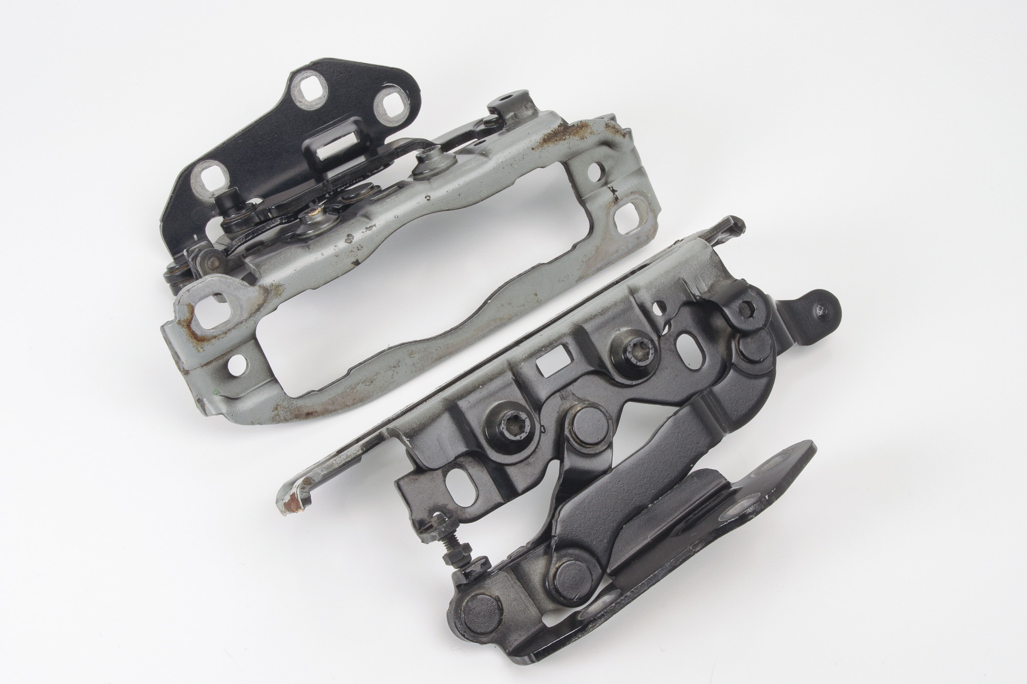Mercedes 2048800728 Bonnet Hinge x2 - Black | W204 C W212 E C218 X218 CLS