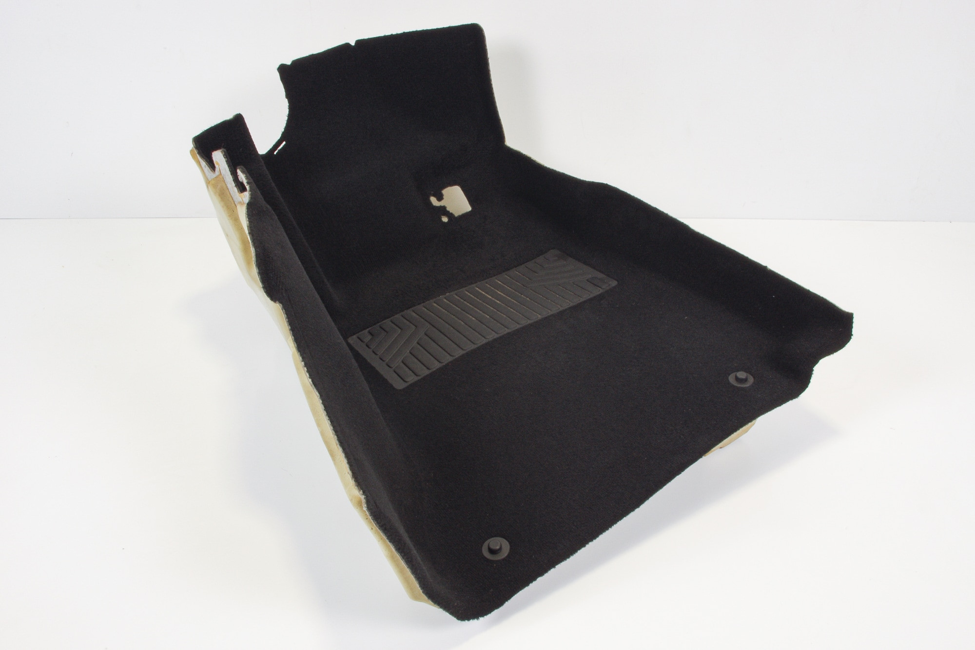 Mercedes 2046804640 Footwell Carpet Trim Panel - Front Right Black (a) | W204 C