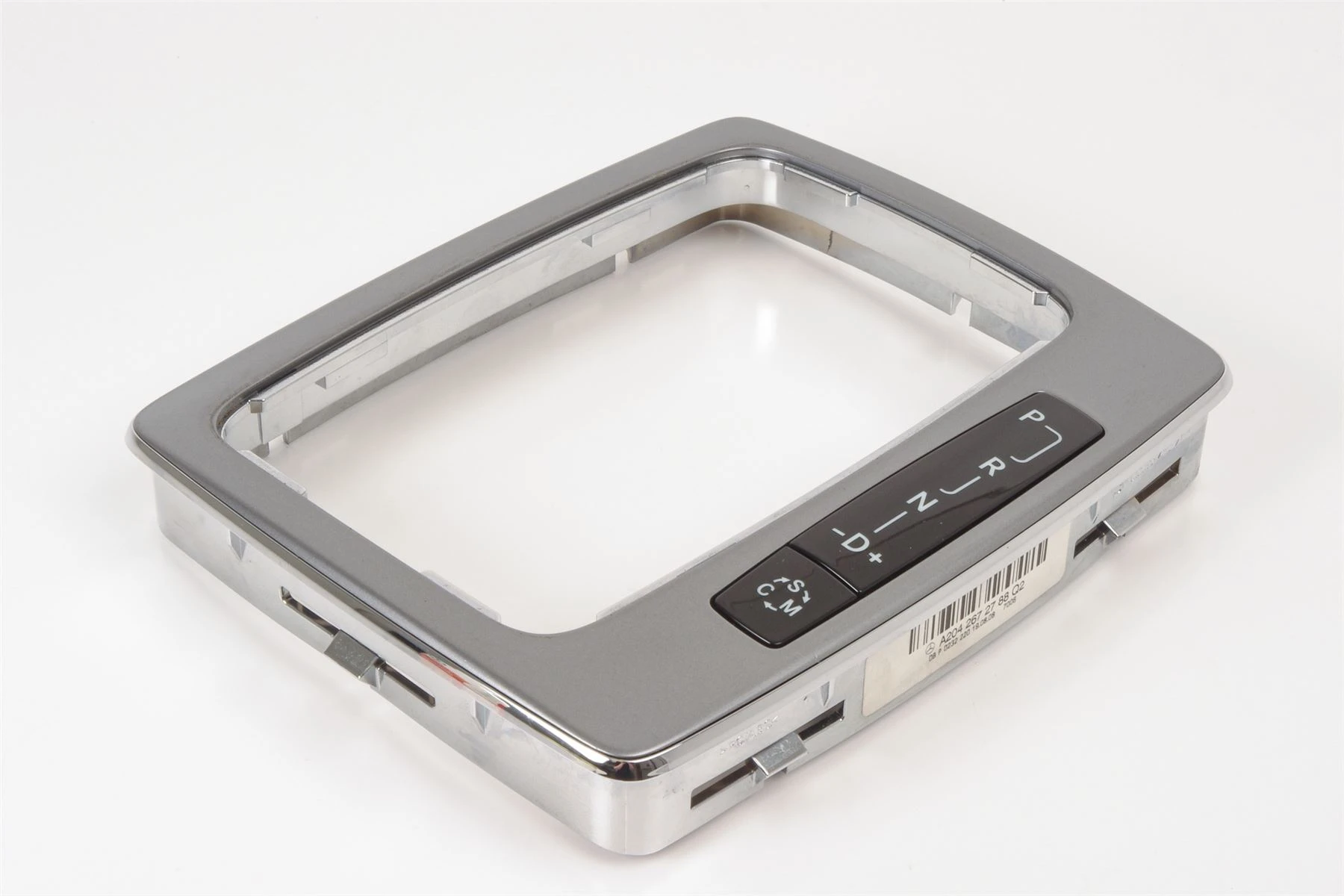 Mercedes 2042672788 Gear Selector Surround - Silver | W204 C