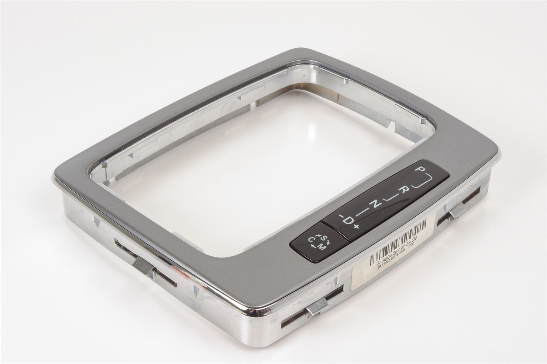 Mercedes 2042672788 Gear Selector Surround - Silver | W204 C