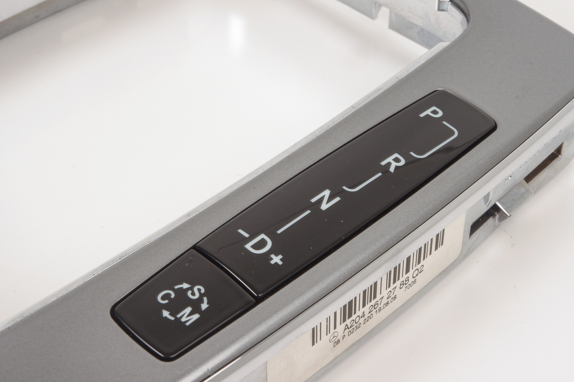 Mercedes 2042672788 Gear Selector Surround - Silver (b) | W204 C