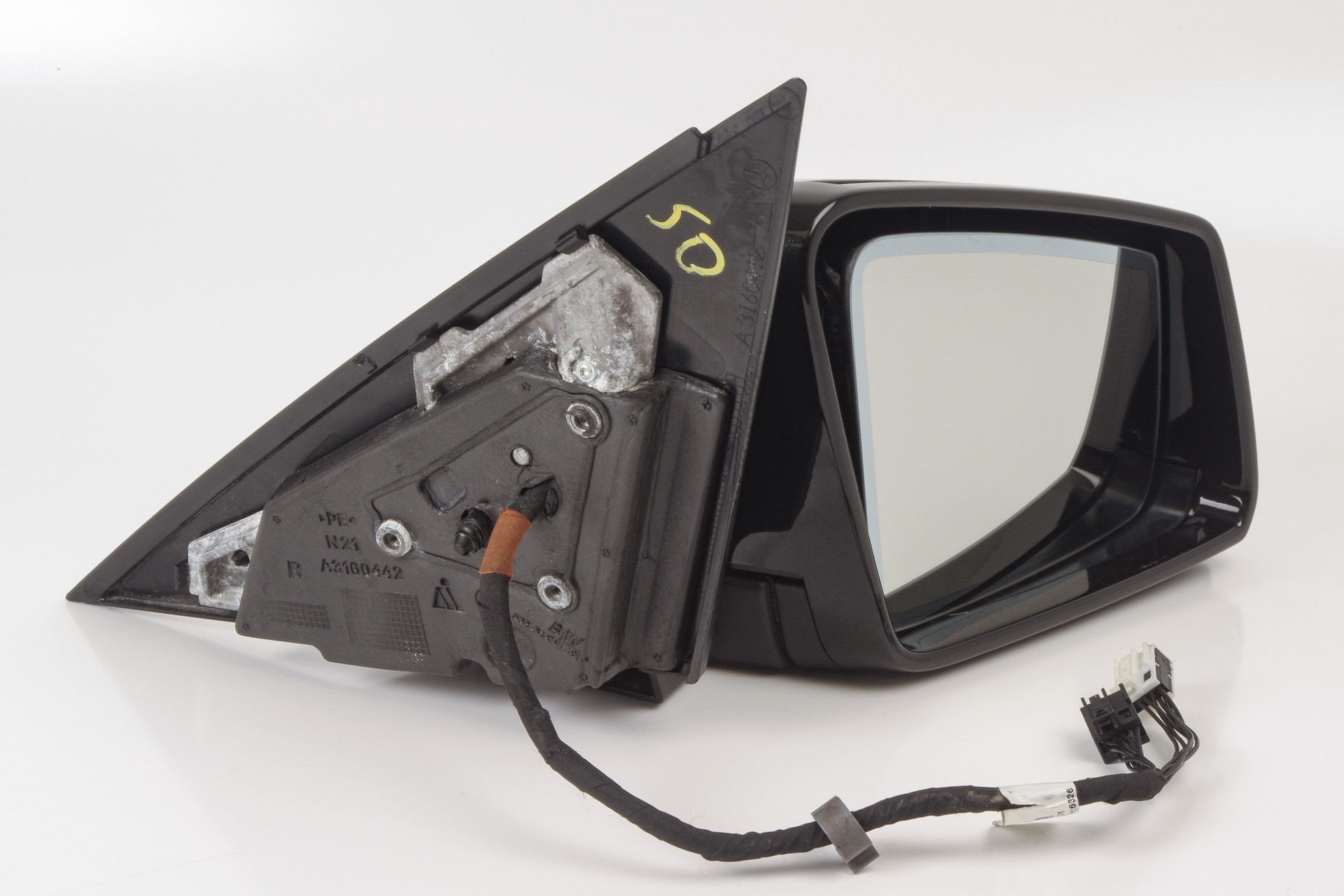 Mercedes 2048104076 Door Mirror - Black | W204 C