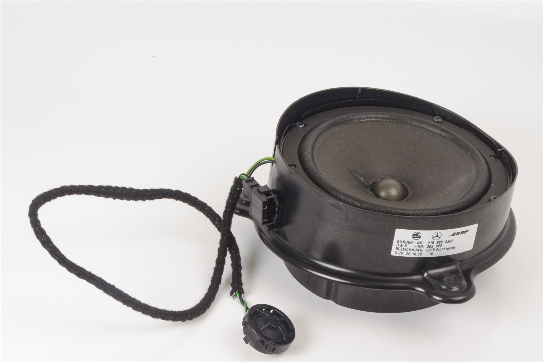 Mercedes 2158200202 Door Speaker - Front Right | W164 M R171 SLK W203 CL203...