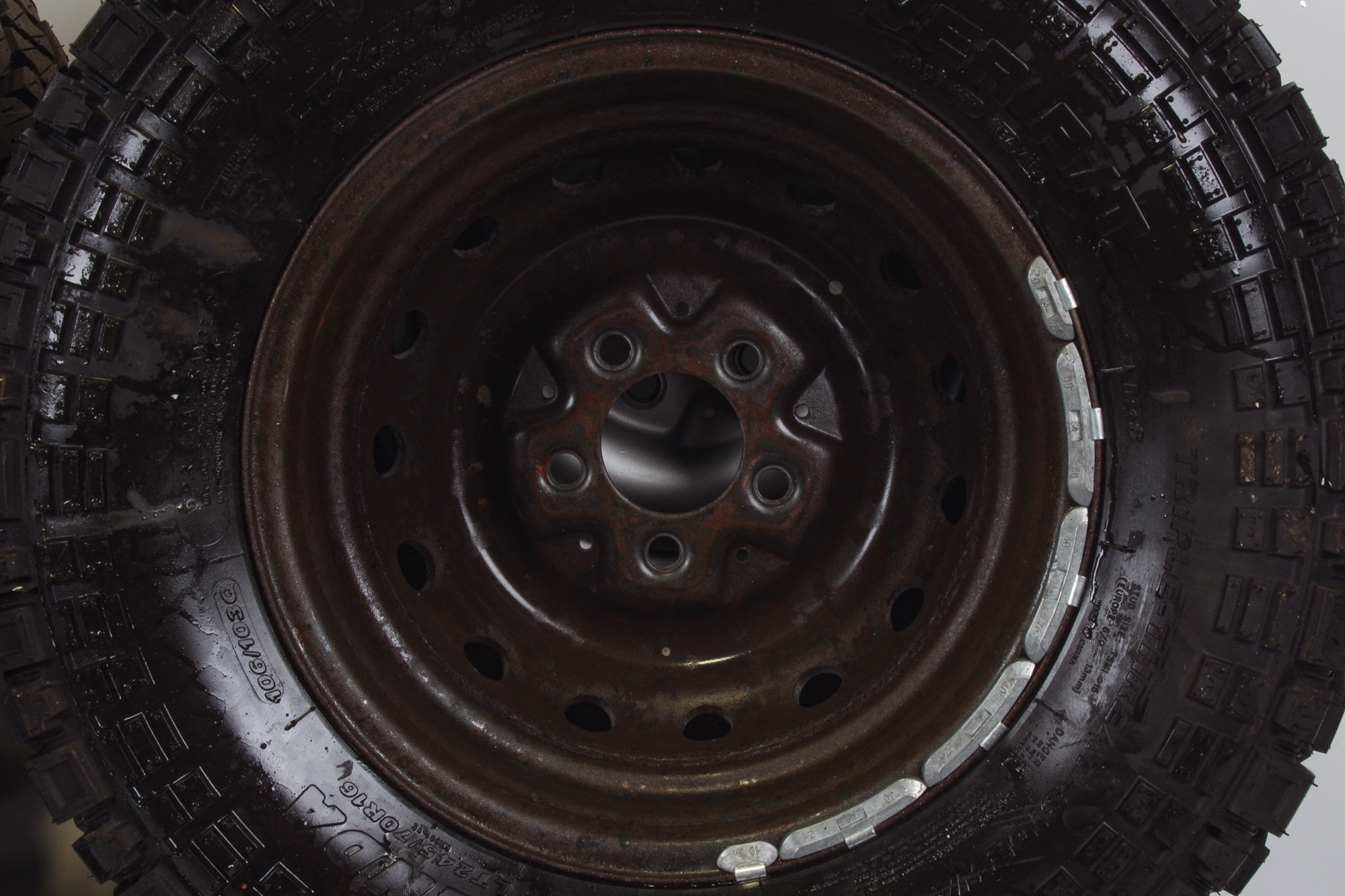 Mercedes 4604000202 Steel Wheel x4 | W460 W461 G