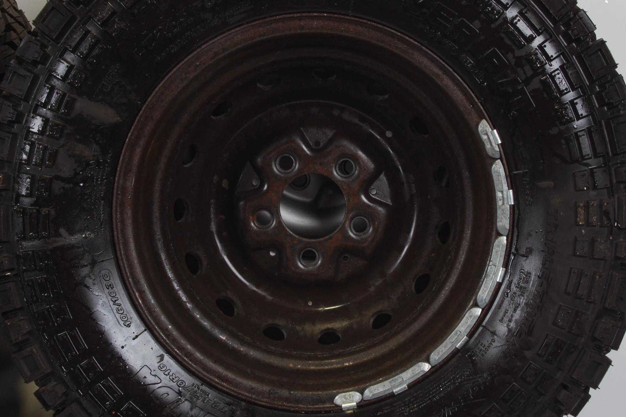 Mercedes 4604000202 Steel Wheel x4 | W460 W461 G