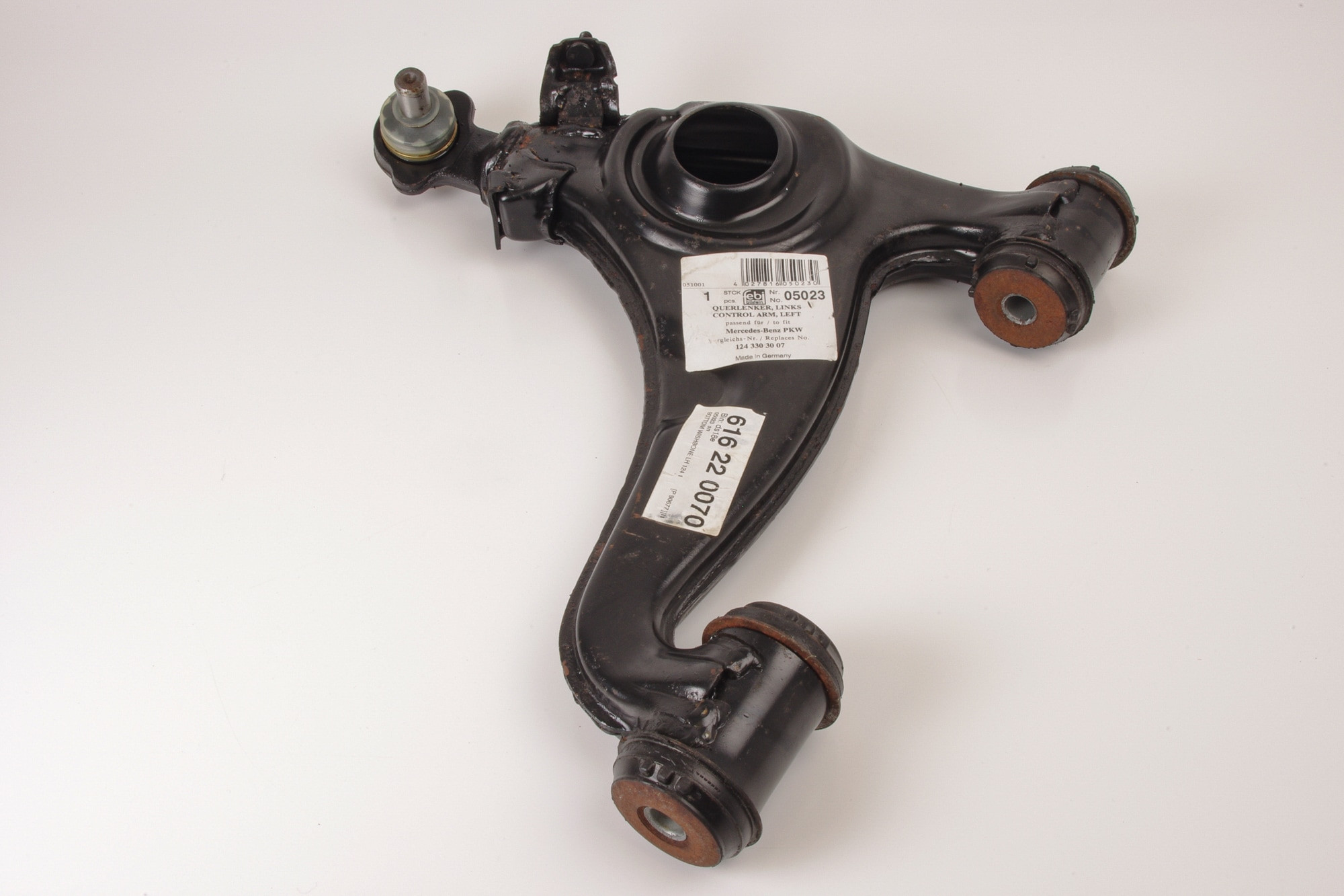Mercedes 1243303007 Control Arm - Front Left (New Old St.) | W124 E R129 SL...