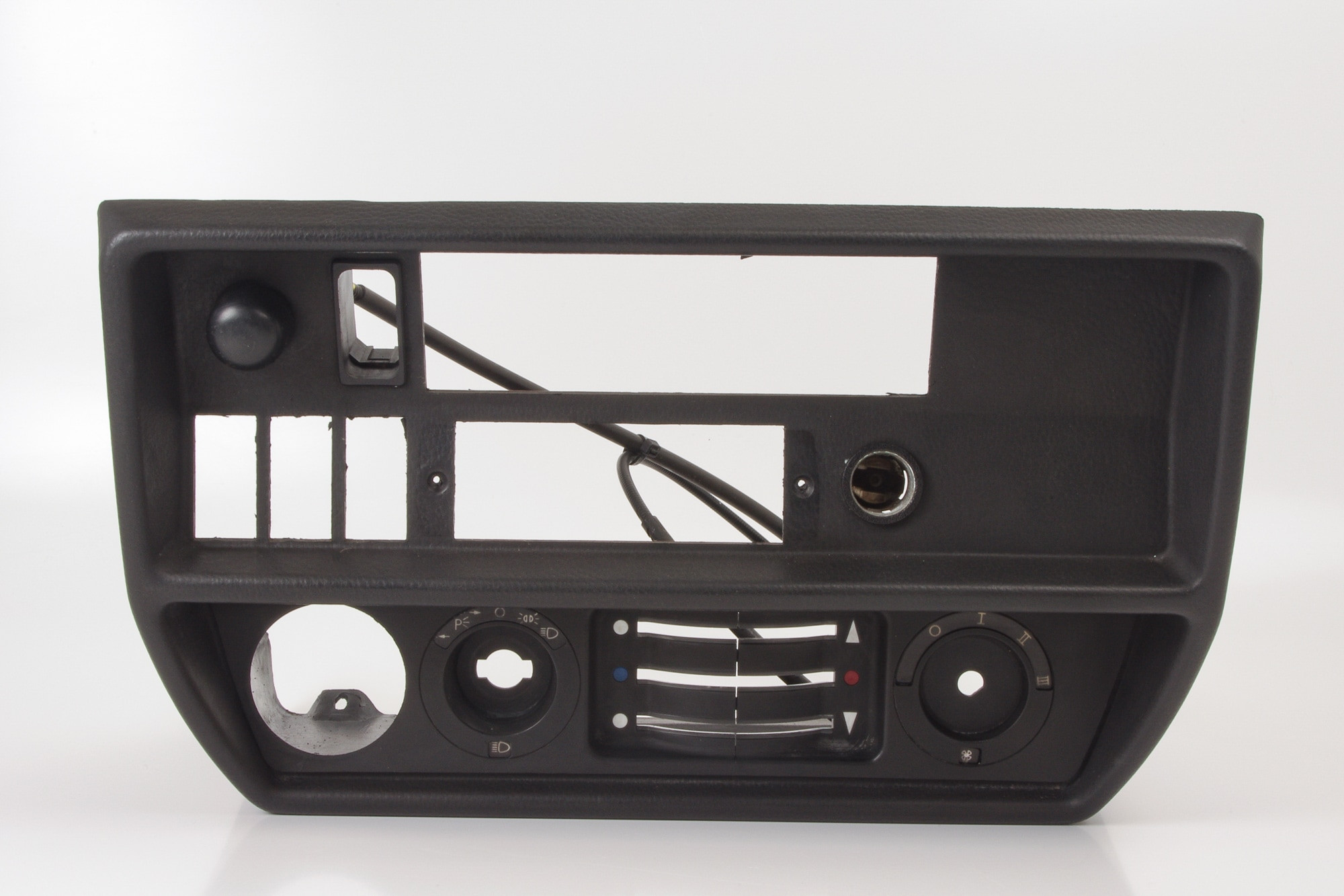 Mercedes 4606801531 Centre Console Trim - Front Black (a) | W460 W461 G