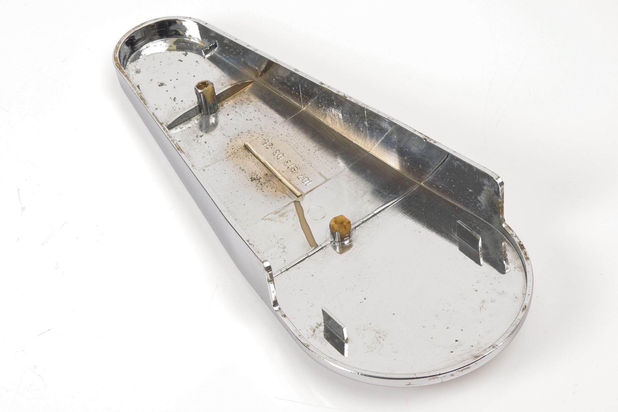 Mercedes 1079130328 Seat Chrome Trim - Left | R107 SL