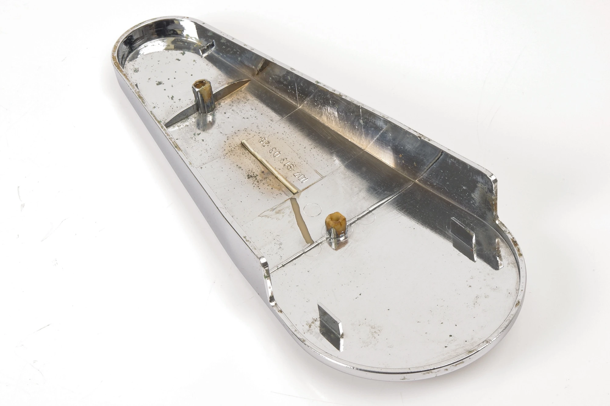 Mercedes 1079130328 Seat Chrome Trim - Left | R107 SL
