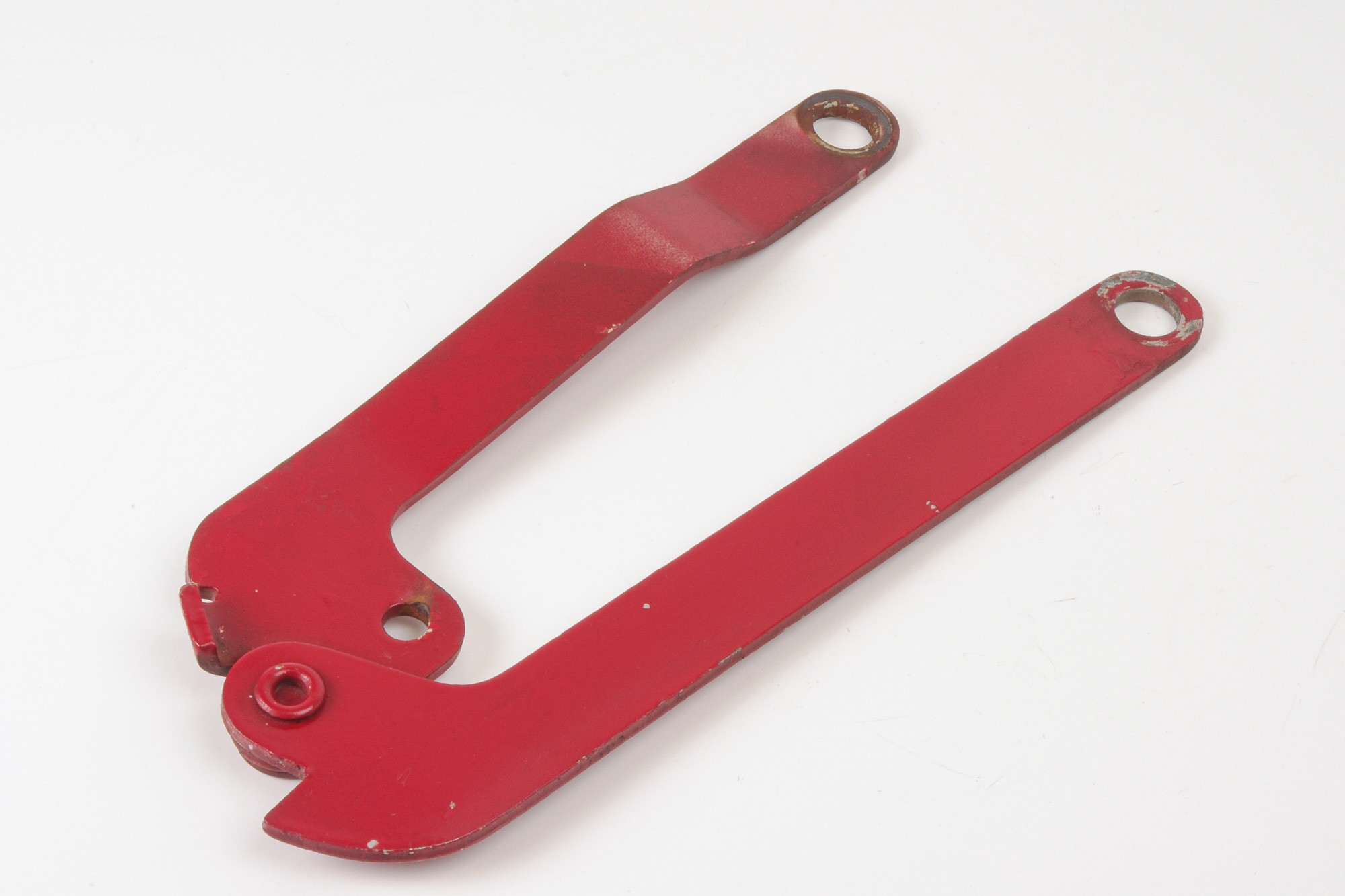 Mercedes 1078800177 Bonnet Hinge - Left Red (c) | C107 R107 SL