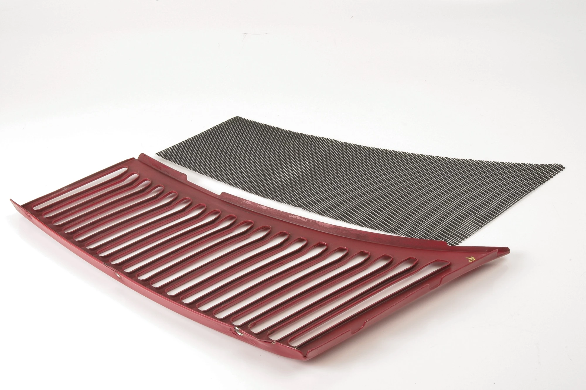 Mercedes 1078360265 Bonnet Grille - Right Red | C107 R107 SL
