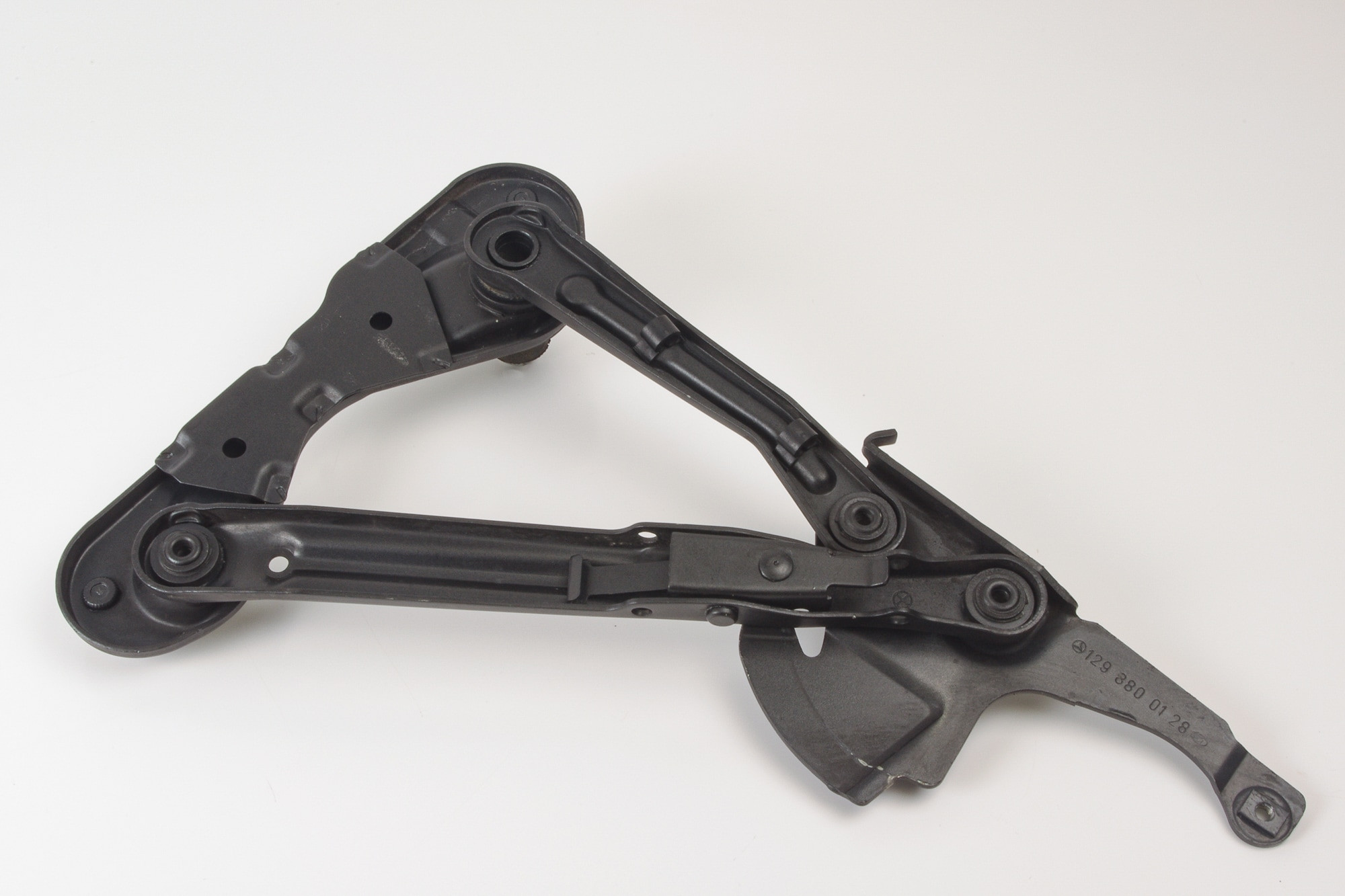 Mercedes 1298800128 Bonnet Hinge - Left Grey | R129 SL W140 V140 C140 S