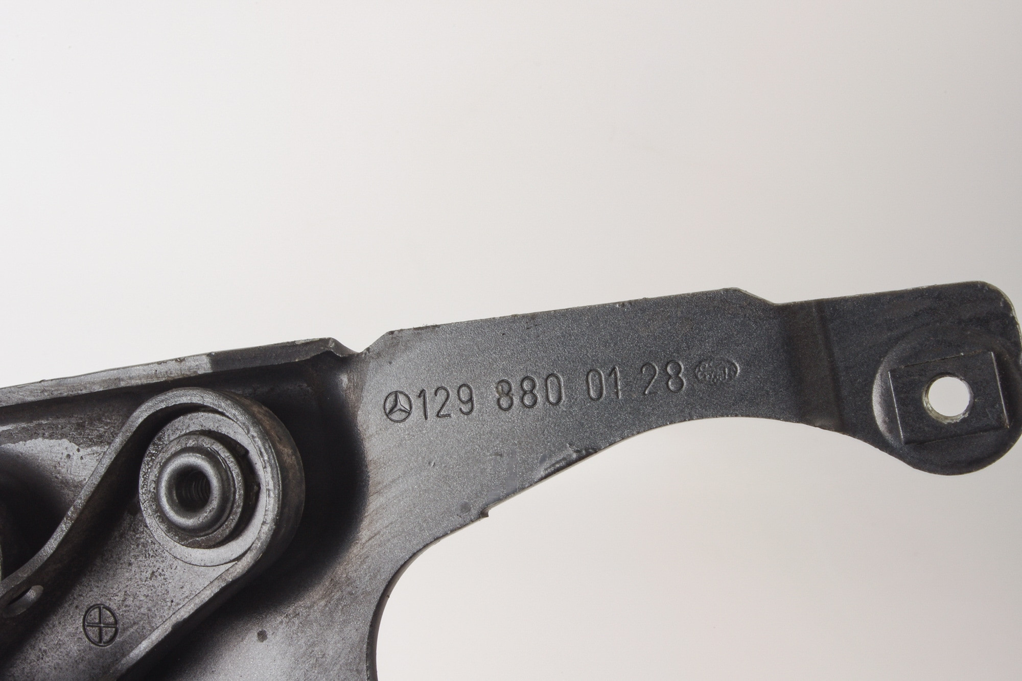Mercedes 1298800128 Bonnet Hinge - Left Grey | R129 SL W140 V140 C140 S