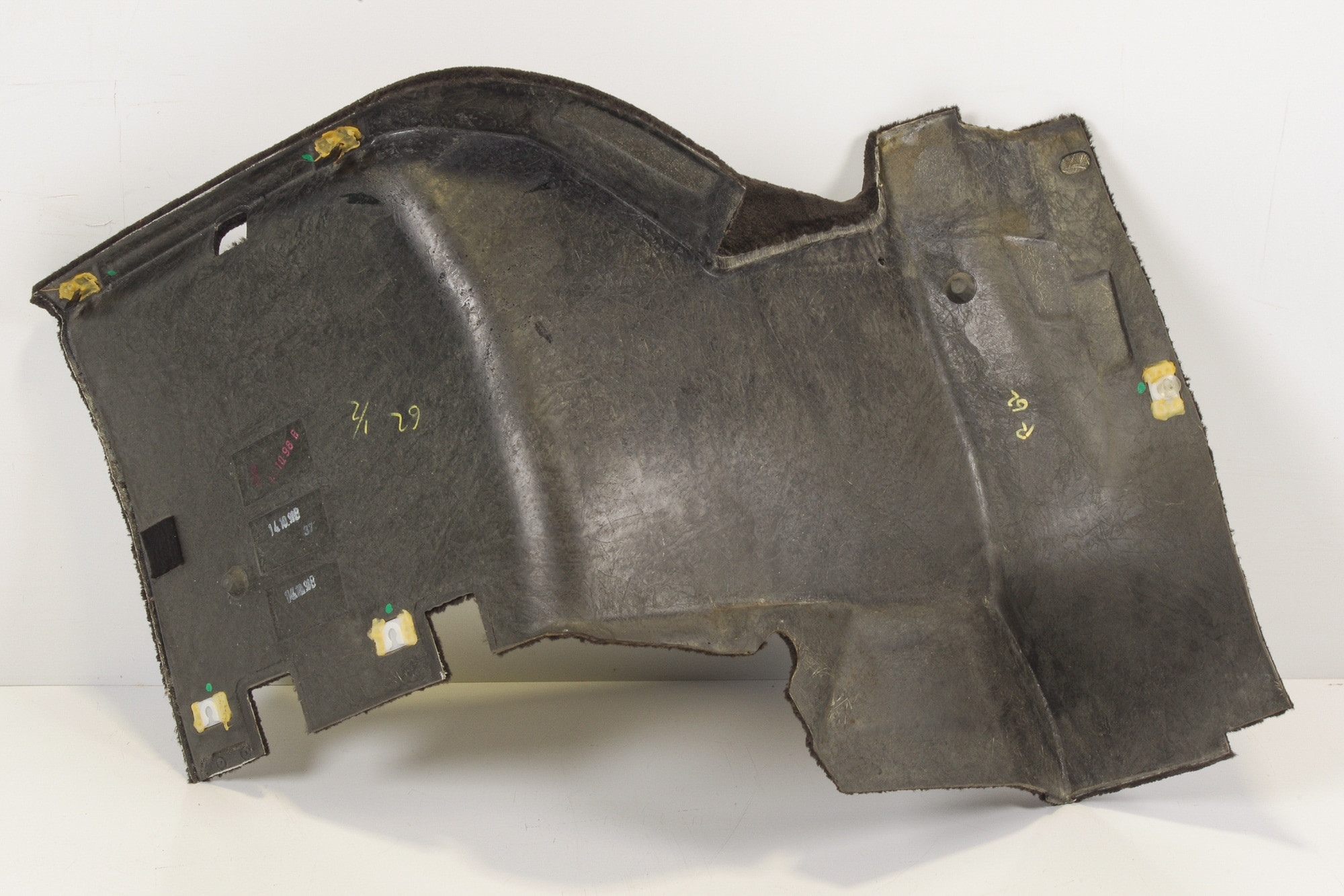 Mercedes 1296902041 Carpet Panel - Rear Right Black | R129 SL